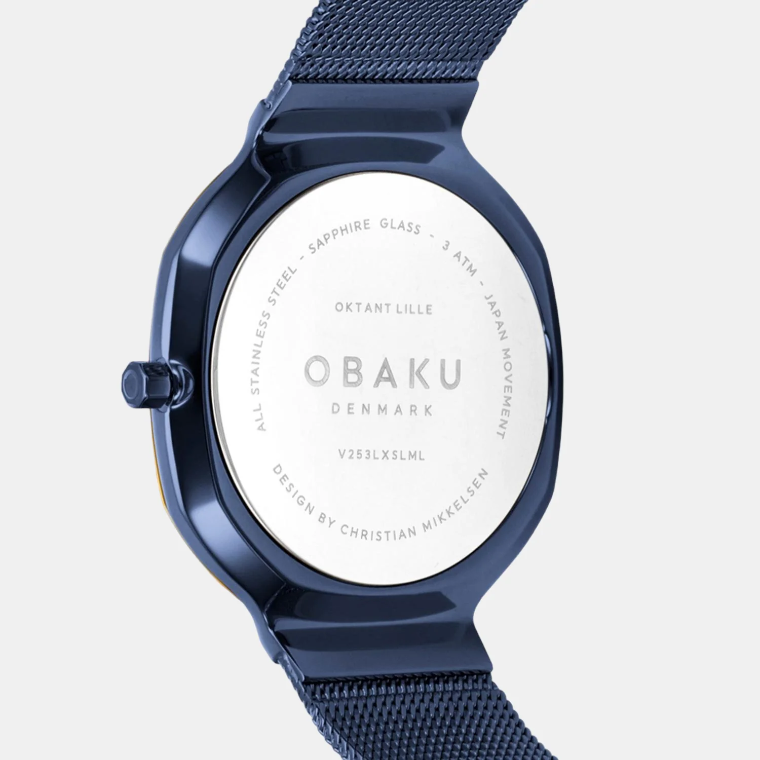 Oktant Lille-Ocean Women Quartz Blue Dial Analog Stainless Steel Watch V253LXSLML - Image 5