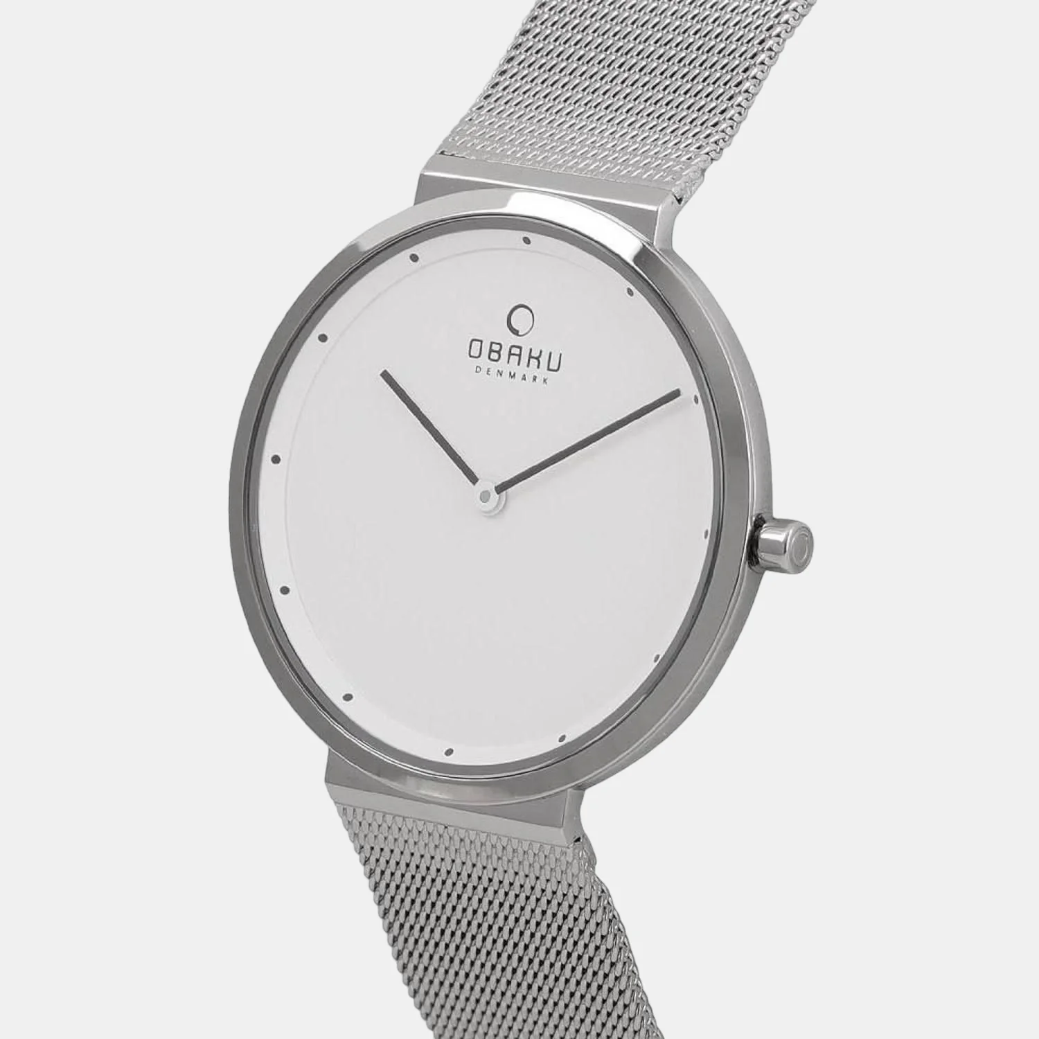 Papir Lille-Steel Women Quartz White Dial Analog Stainless Steel Watch V230LXCWMC - Image 3