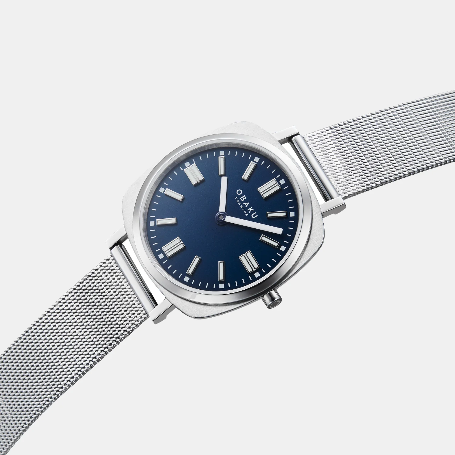 Punkter Lille Women Quartz Blue Dial Analog Mesh Watch V296LXCLMC - Image 3