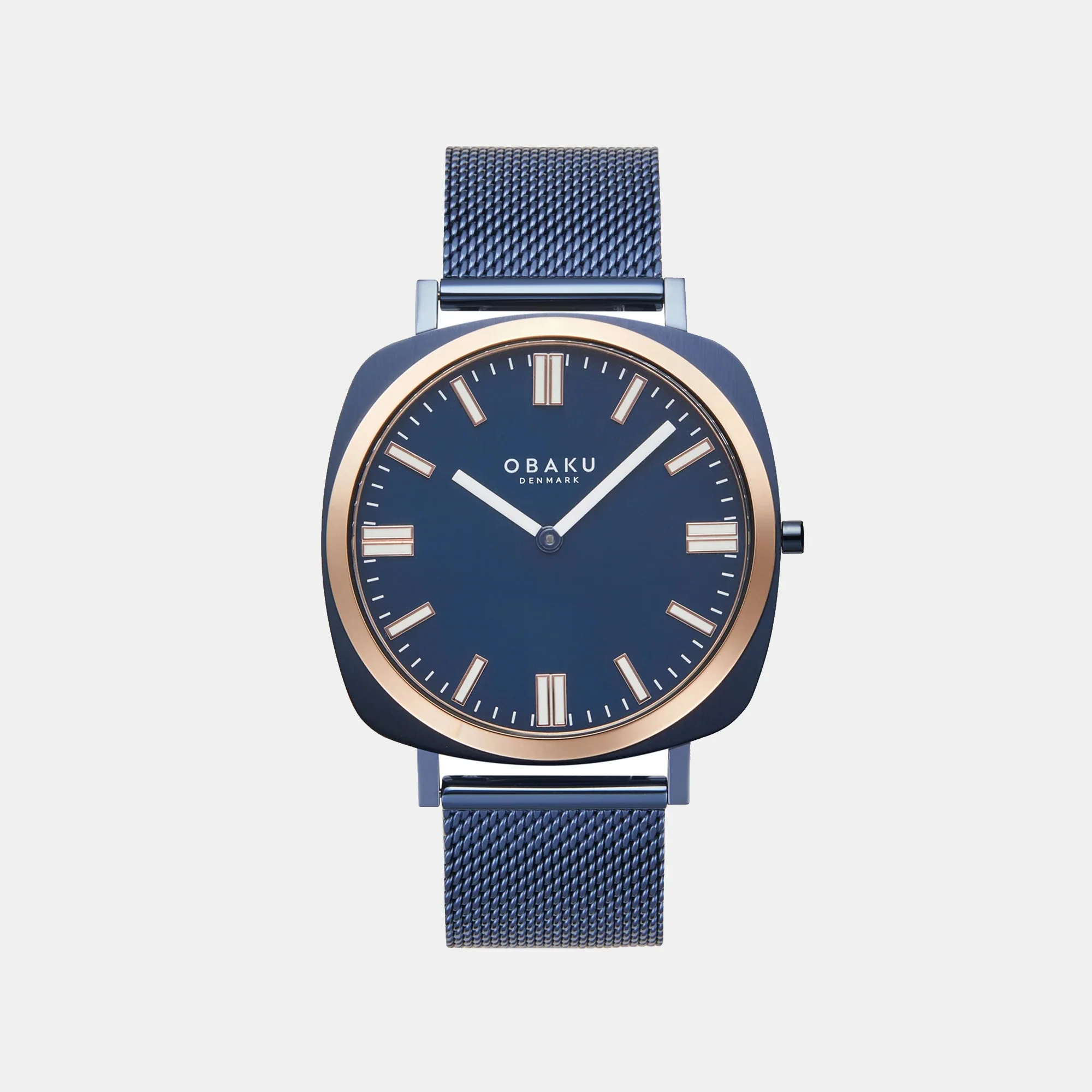 Punkter Ocean Men Quartz Blue Dial Analog Stainless Steel Watch V296GXSLML