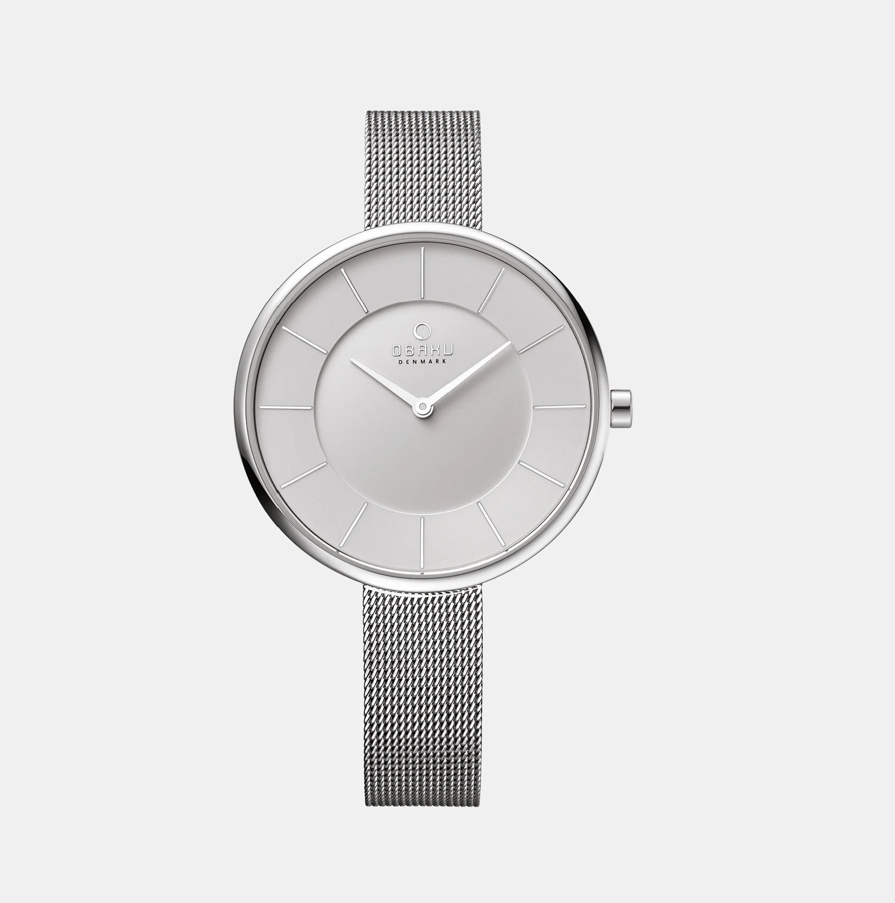 Sand Steel Women Quartz Silver Dial Analog Stainless Steel Watch V185LXCIMC