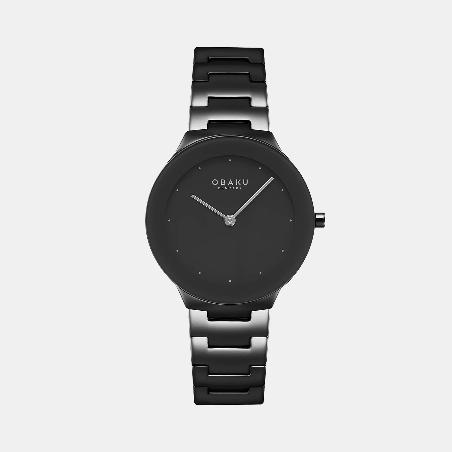 Spejl Lille Dark Women Quartz Black Dial Analog Stainless Steel Watch V290LXBBSB - Image 2