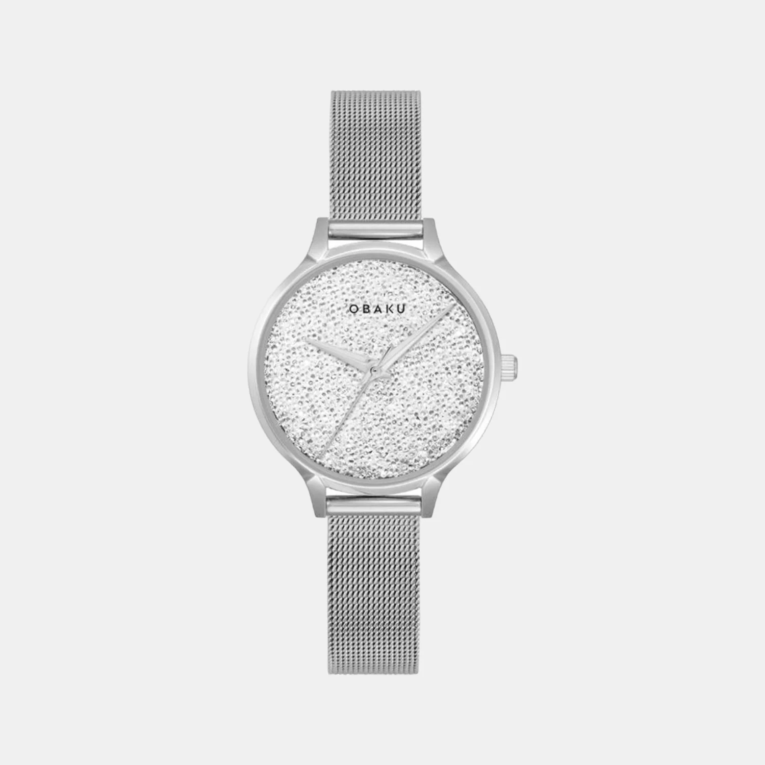 Stjerner Women Quartz White Dial Analog Stainless Steel Watch V238LXCWMC
