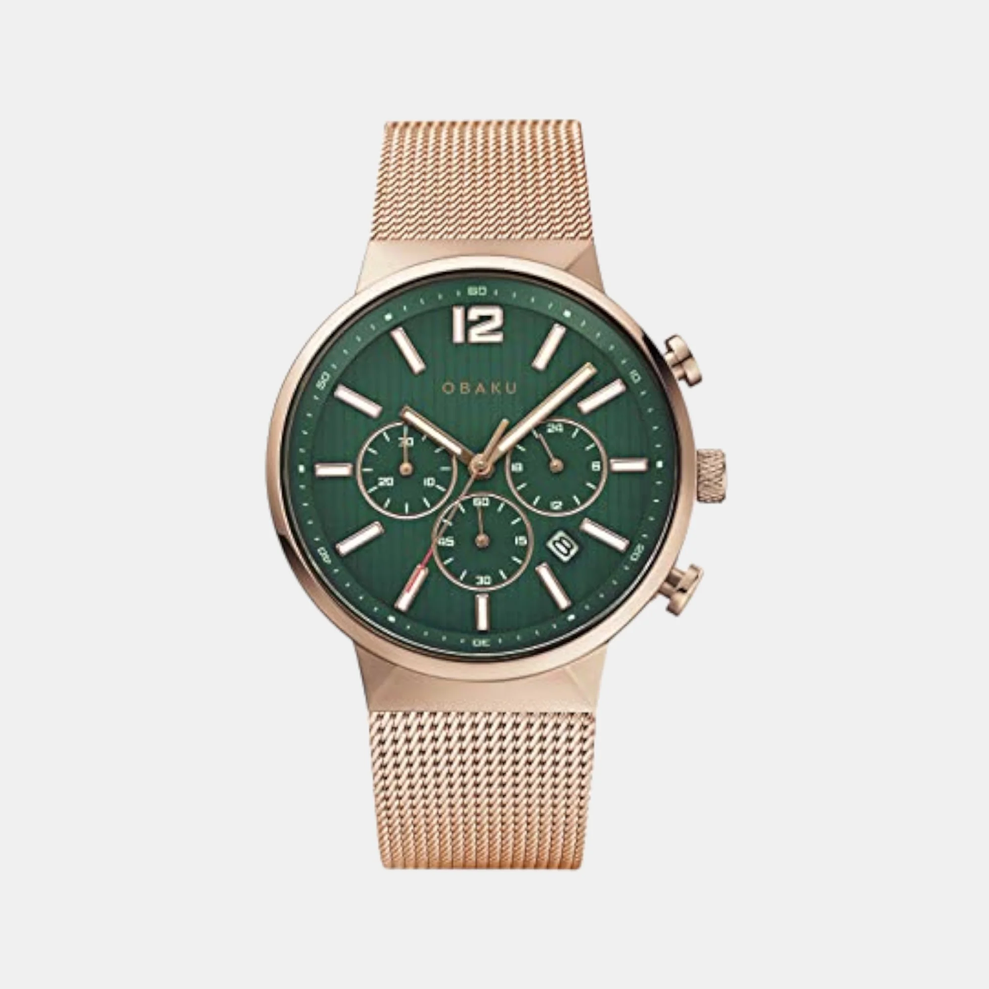 Storm Olive Men Quartz Green Dial Chronograph Stainless Steel Watch V180GCVEMV