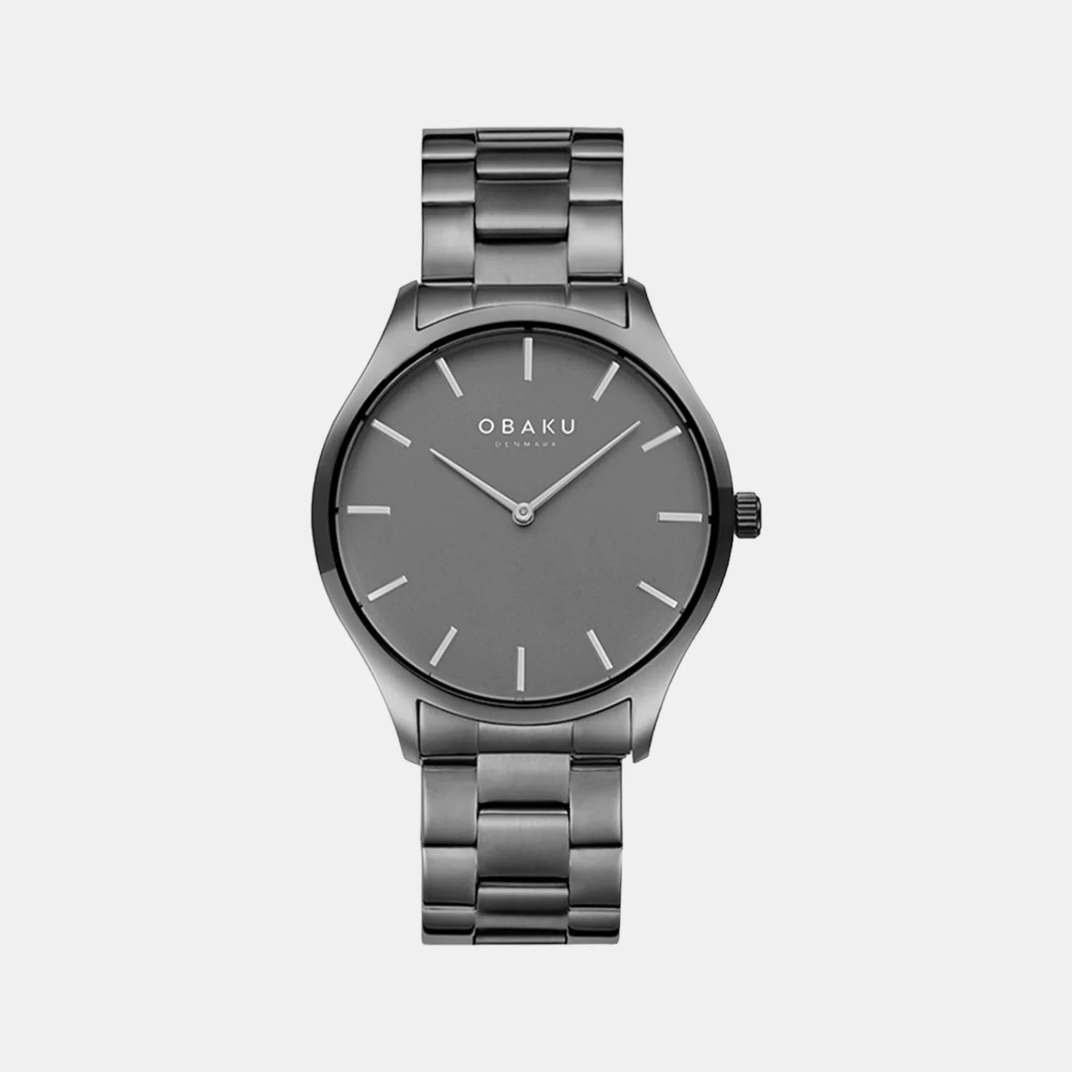 Tang Ash Men Quartz Grey Dial Analog Stainless Steel Watch V260GXUUSU
