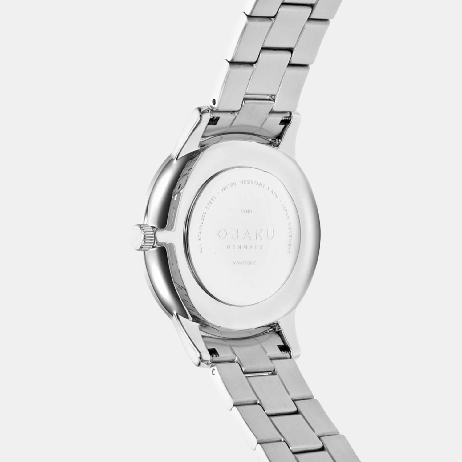 Tang Blacksteel Men Quartz Black Dial Analog Stainless Steel Watch V260GXCBSC - Image 4