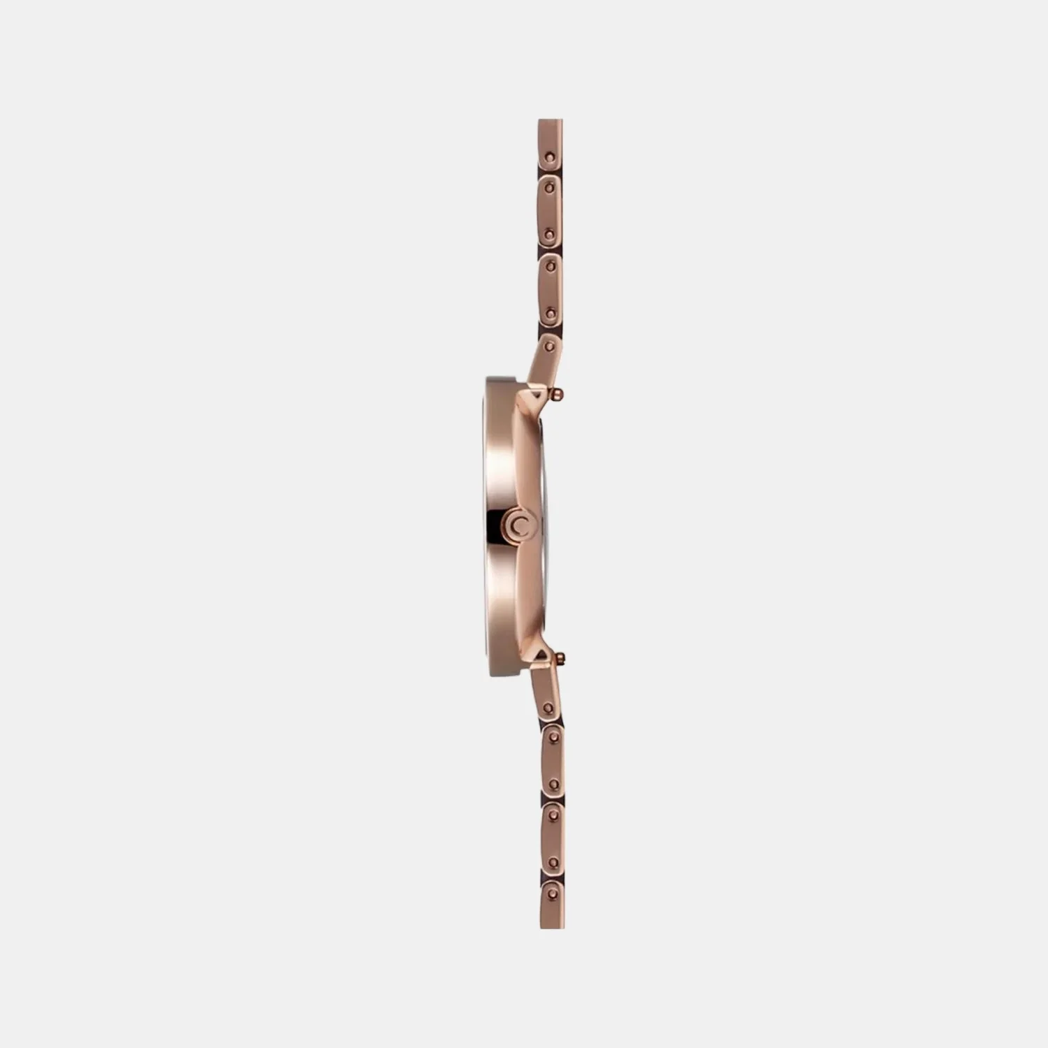 Vand Coffee Women Quartz Brown Dial Analog Stainless Steel Watch V195LXVNSN - Image 2