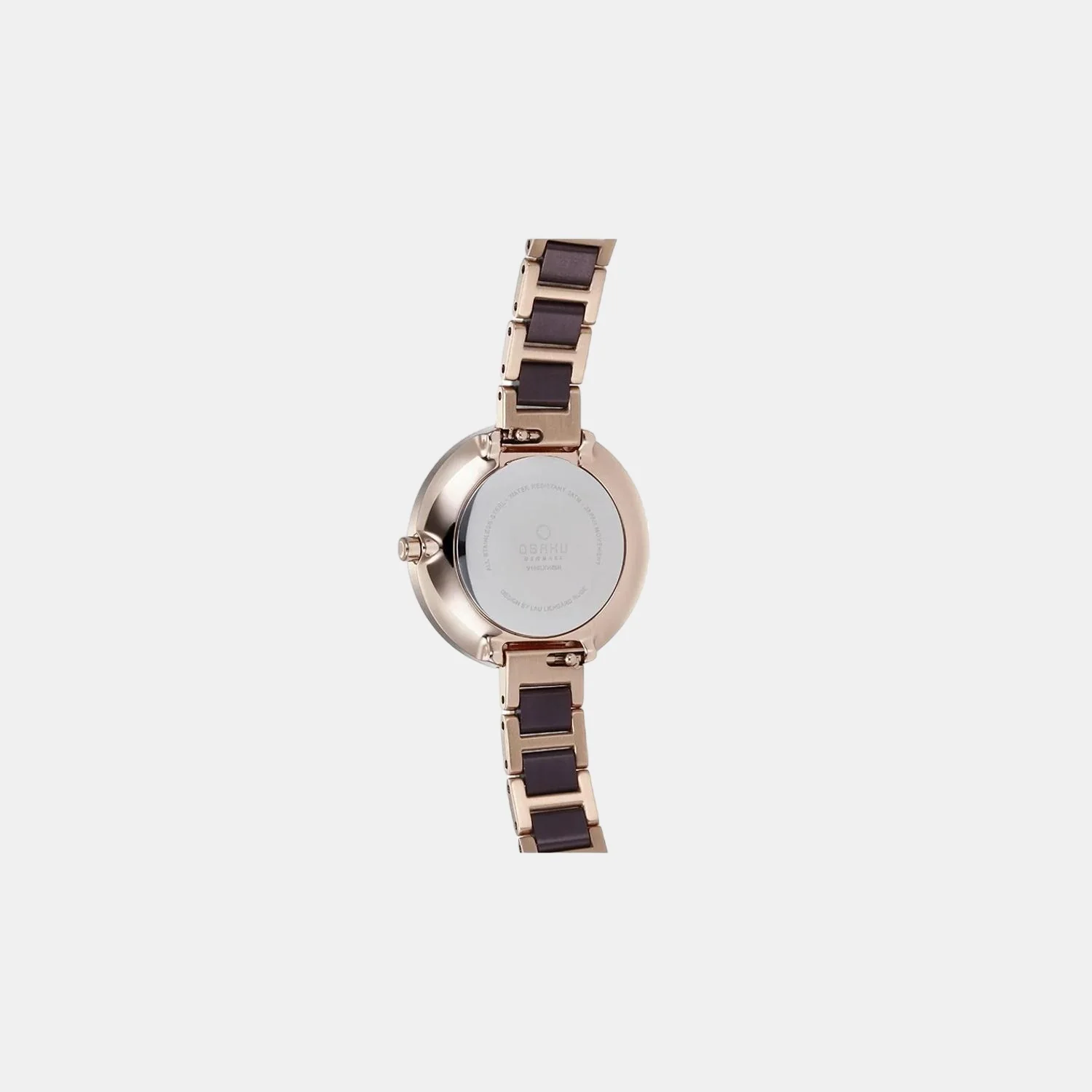 Vand Coffee Women Quartz Brown Dial Analog Stainless Steel Watch V195LXVNSN - Image 3