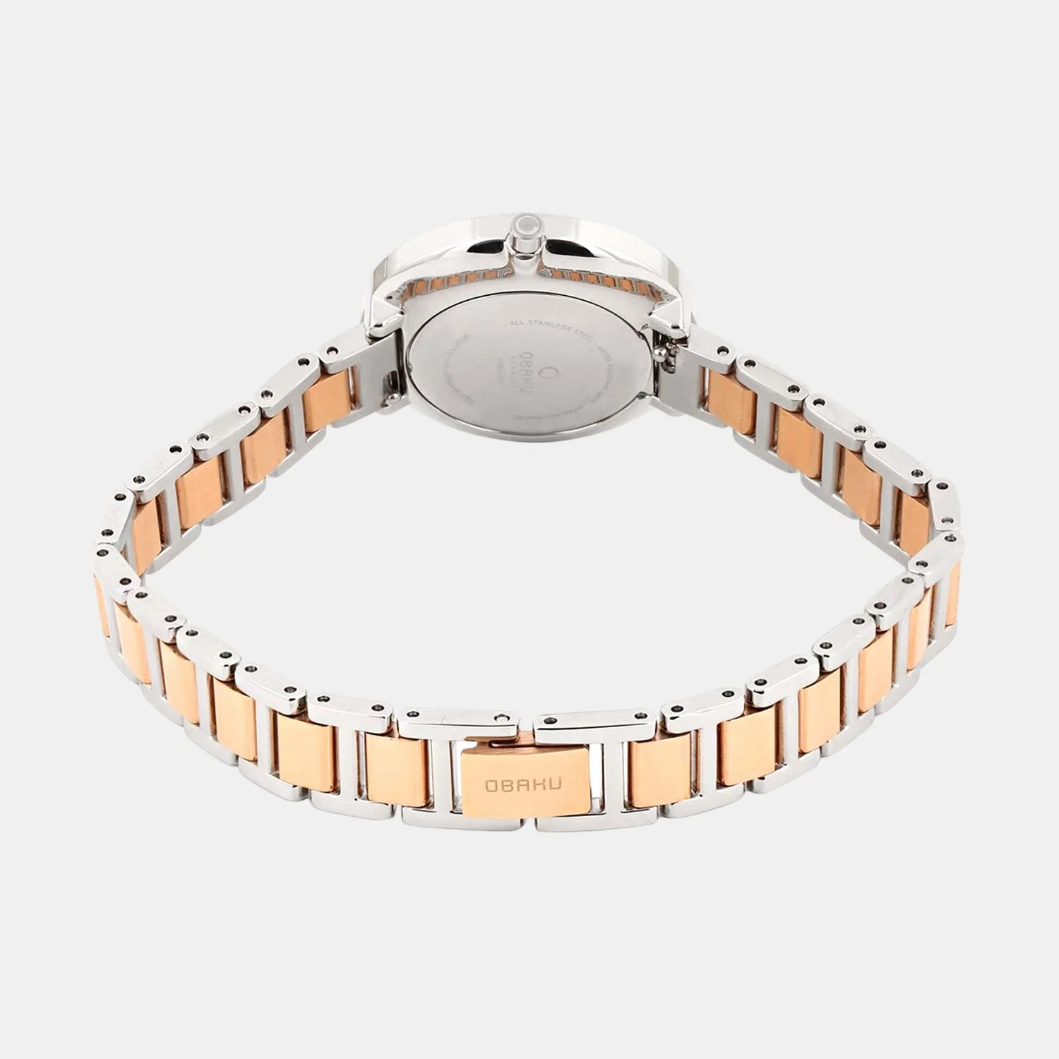 Vand Peach Women Quartz White Dial Analog Stainless Steel Watch V195LXCISV - Image 2