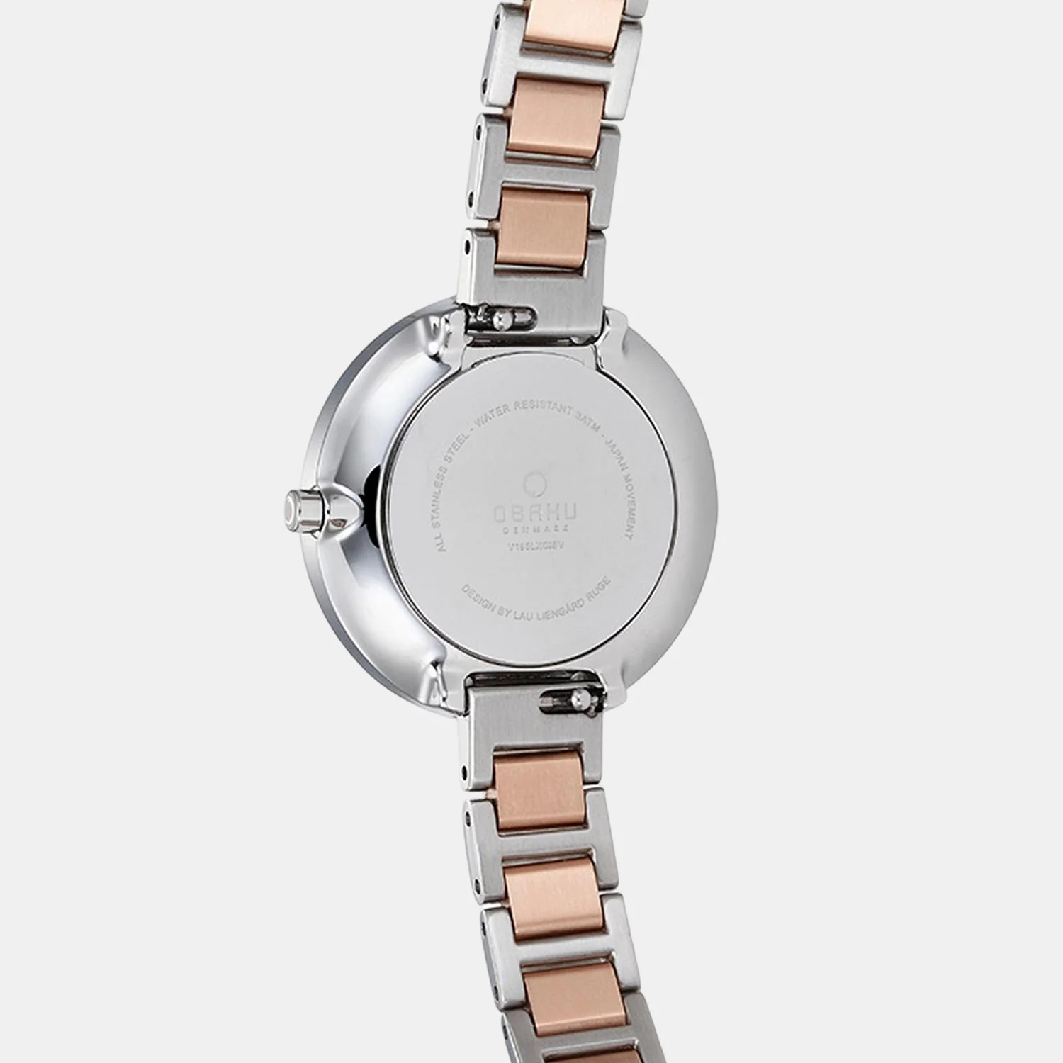 Vand Peach Women Quartz White Dial Analog Stainless Steel Watch V195LXCISV - Image 3