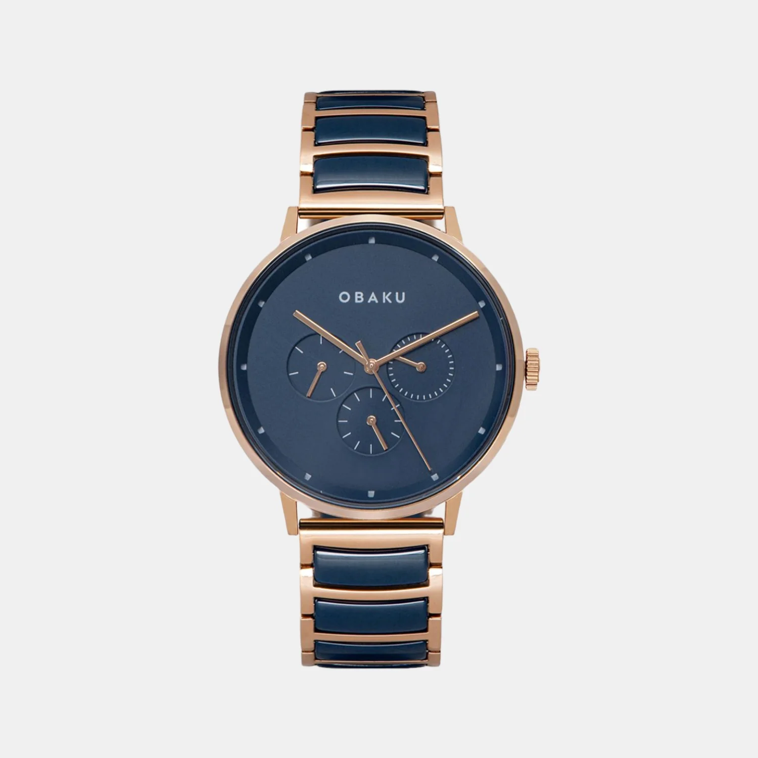 Venlig Sunset Women Quartz Blue Dial Analog Stainless Steel Watch V208GMVLSL