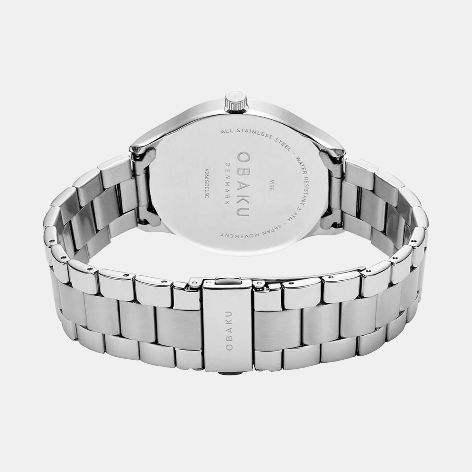 Vibe Men Quartz Blue Dial Analog Stainless Steel Watch V266GDCLSC - Image 2