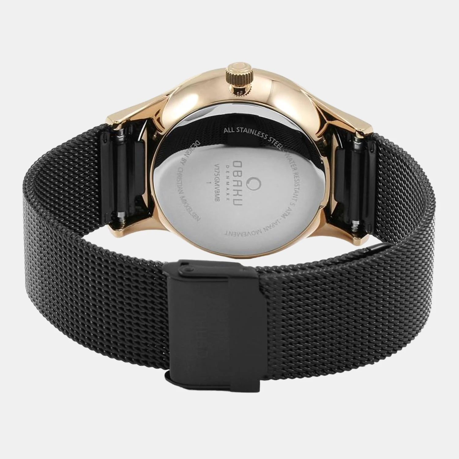 Vild Night Men Quartz Brown Dial Analog Stainless Steel Watch V175GMVBMB - Image 2