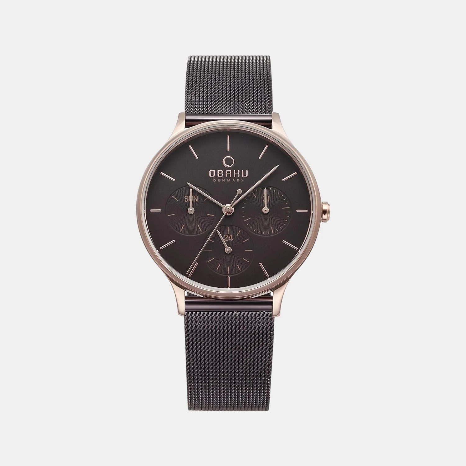 Women Quartz Brown Dial Analog Stainless Steel Watch V212LMVNMN