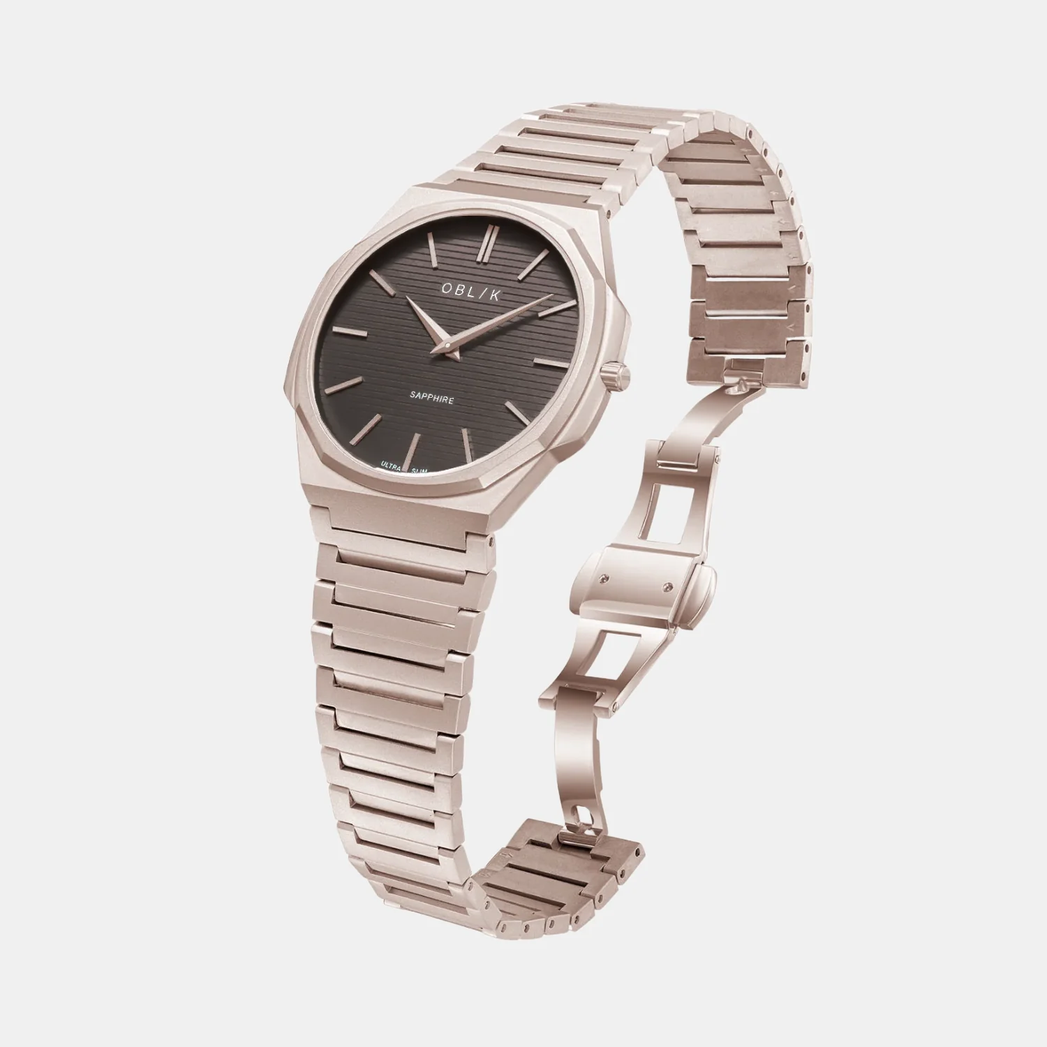 Blade Men Quartz Black Dial Analog Stainless Steel Watch - Image 4