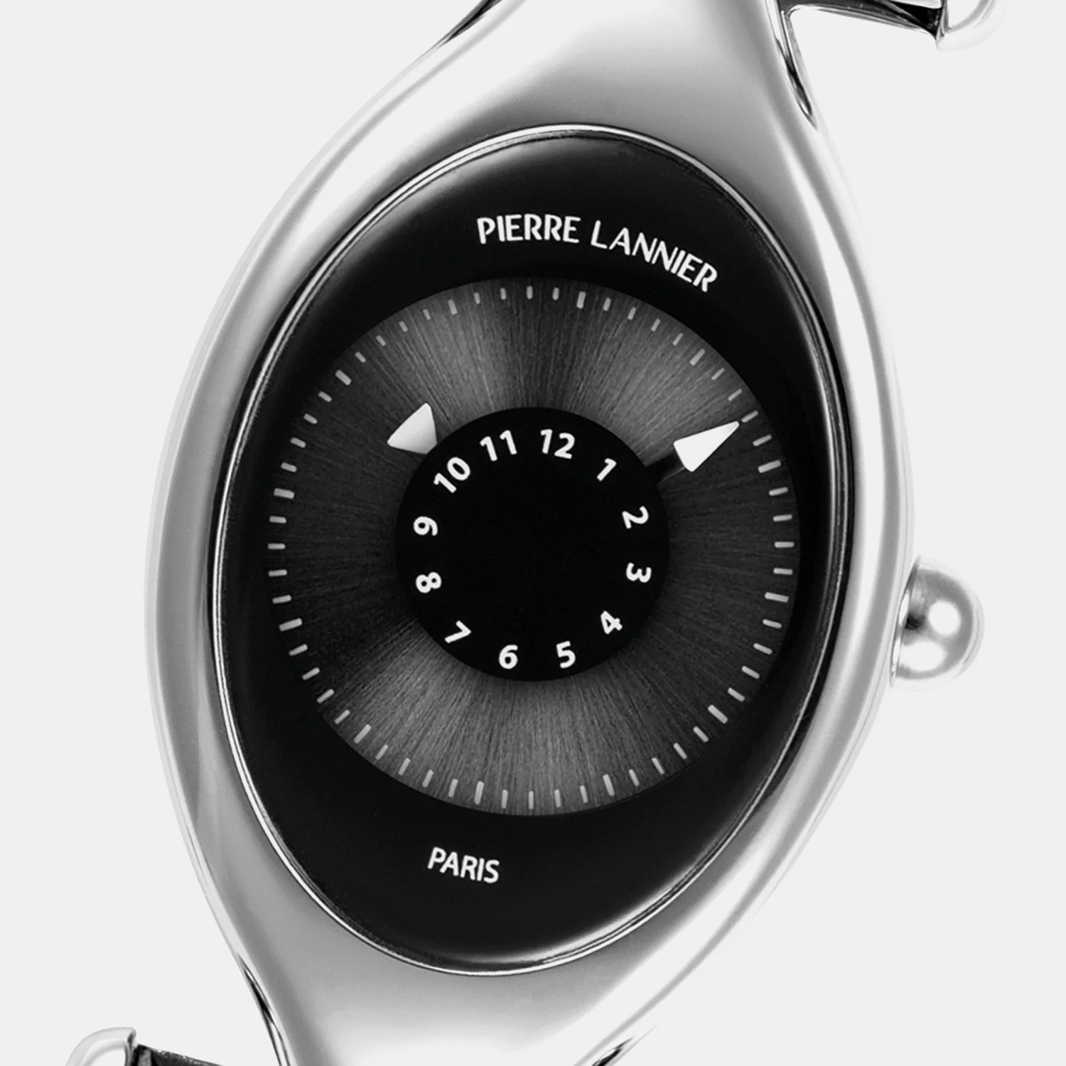 Ovni Women Quartz Black Dial Analog Leather Watch 094L633 - Image 2