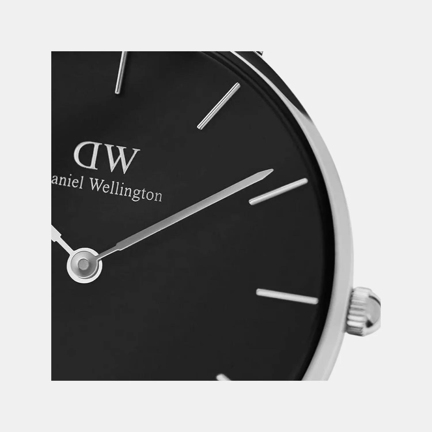 Women Quartz Black Dial Analog Mesh Watch DW00100308 - Image 2