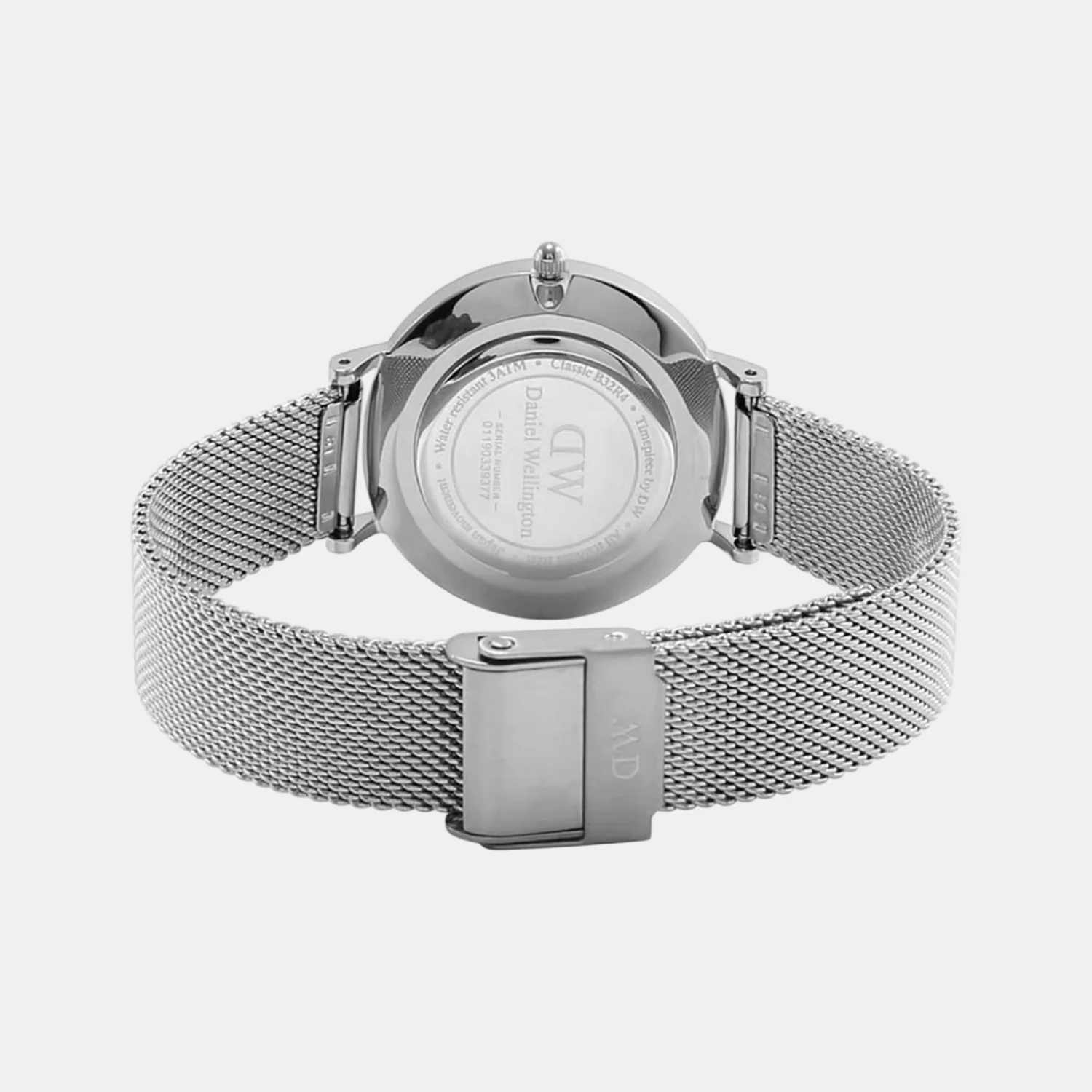 Petite Women Quartz White Dial Analog Stainless Steel Watch DW00100164 - Image 5