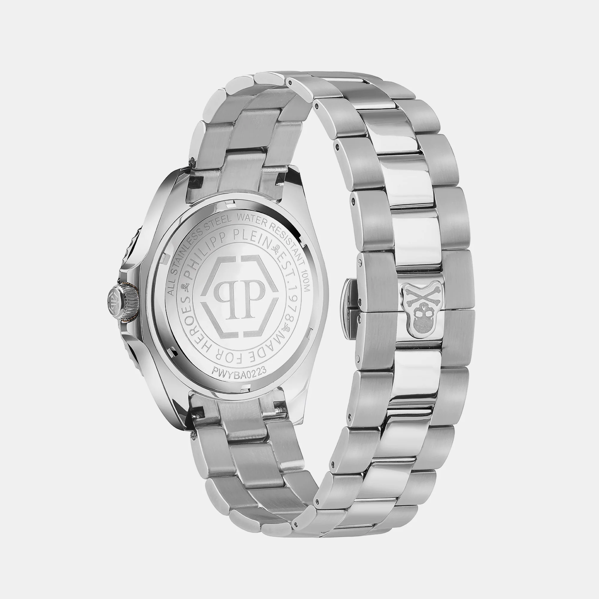 Hyper $Port Men Quartz Black Dial Analog Stainless Steel Watch PWYBA0223 - Image 3