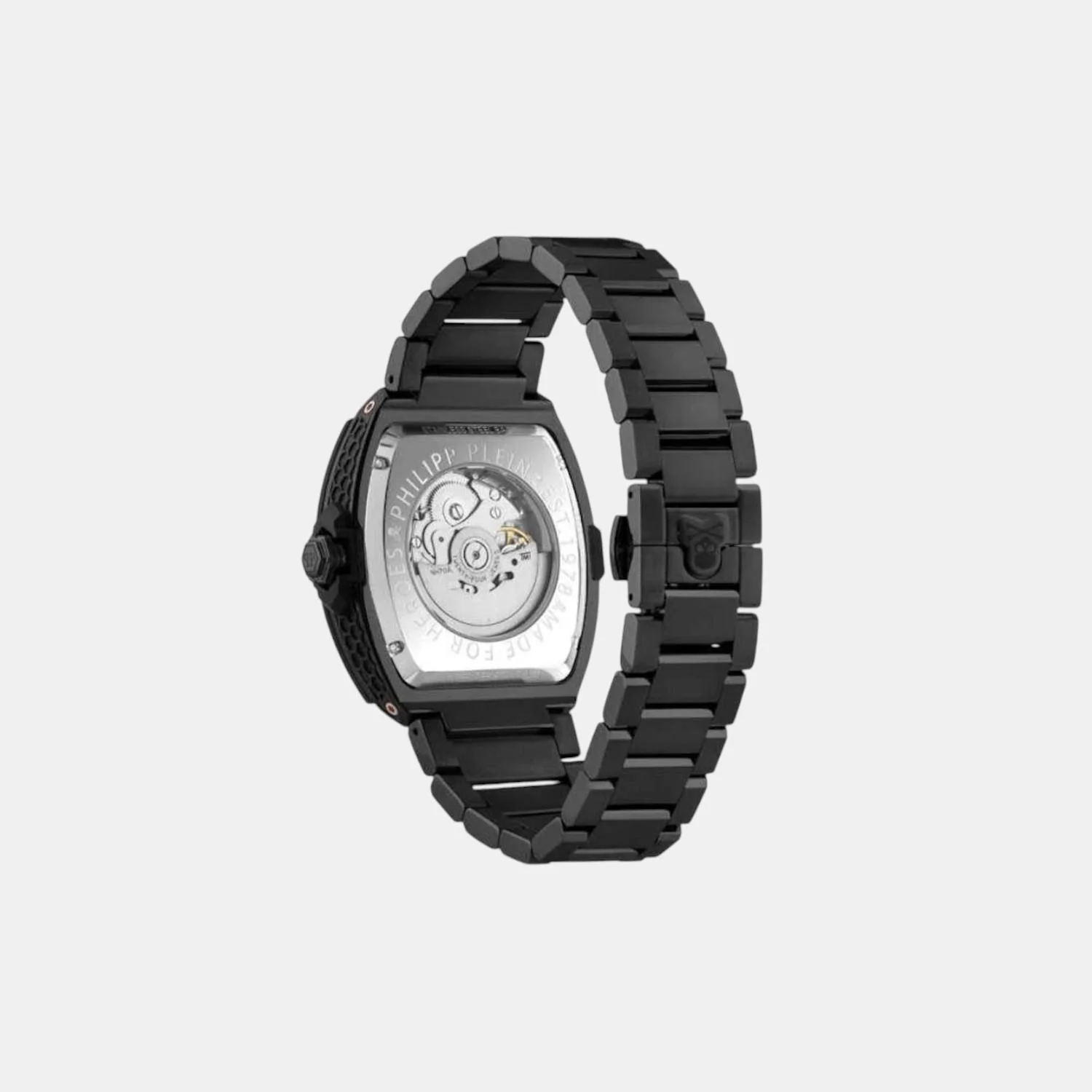 Men Automatic Black Dial Analog Stainless Steel Watch PWJFA0725 - Image 4