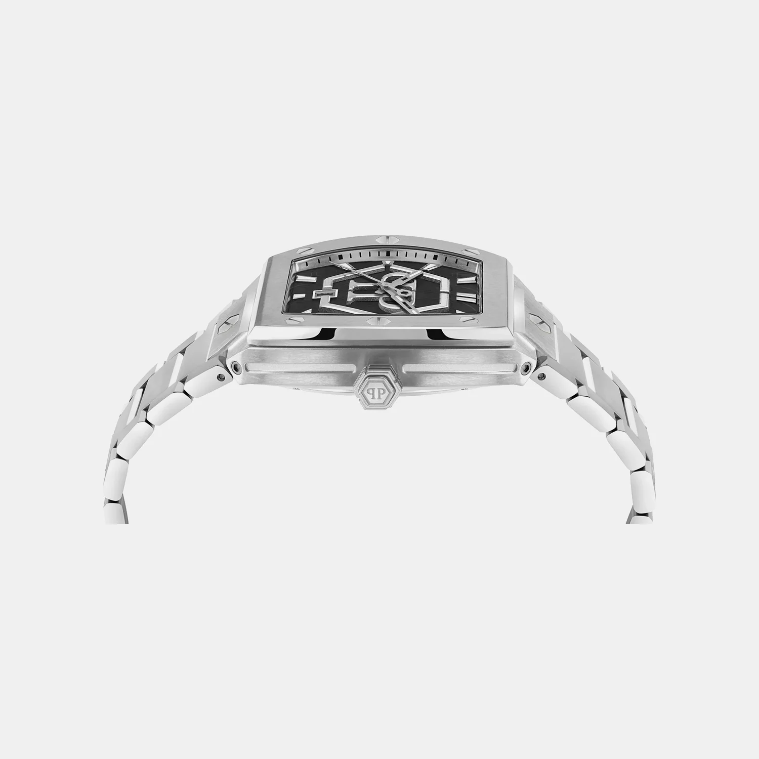 Men Quartz Black Dial Analog Metal Watch PWPUA0725 - Image 2