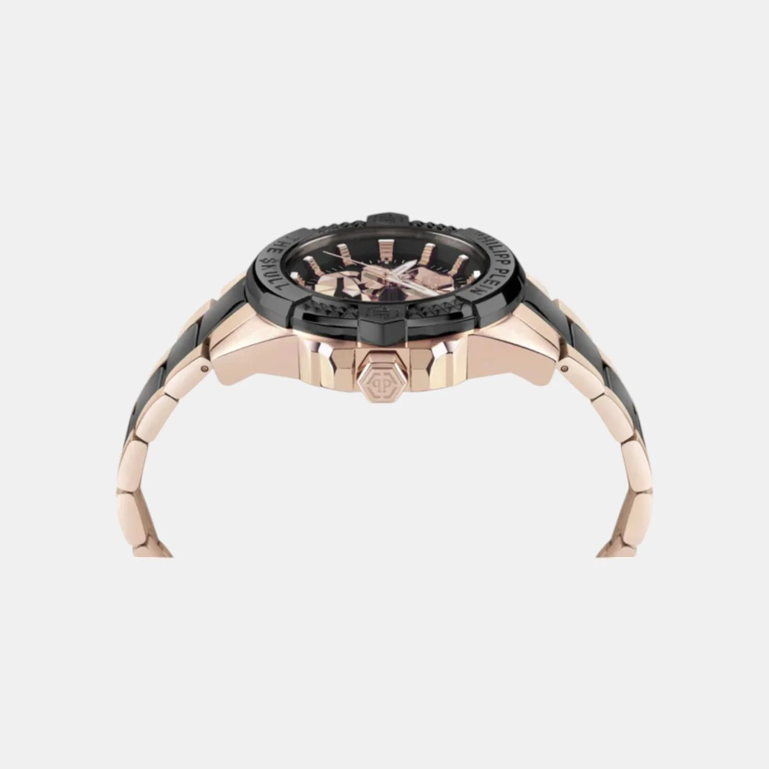 Men Quartz Black Dial Analog Stainless Steel Watch PWAAA3125 - Image 3