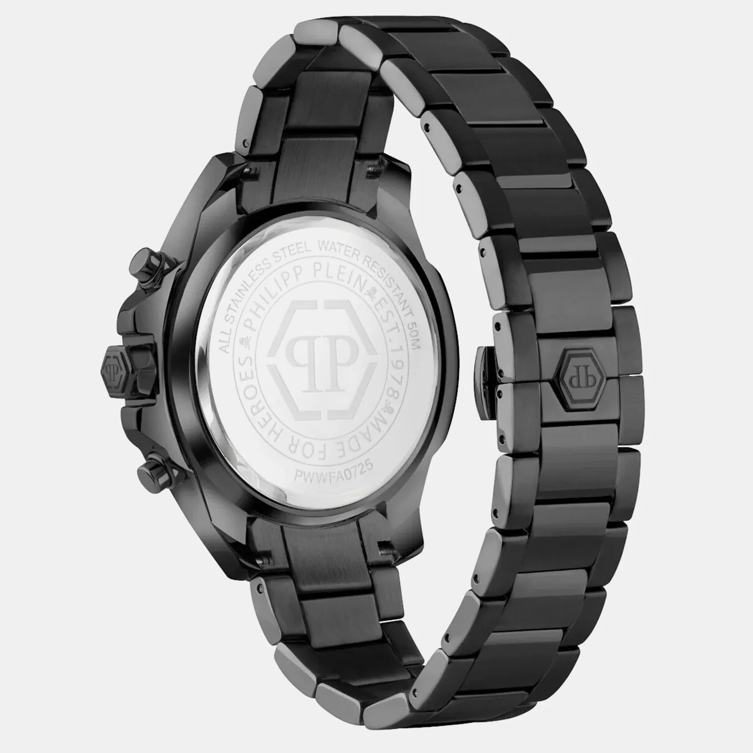 Men Quartz Black Dial Chronograph Watch PWWFA0725 - Image 3
