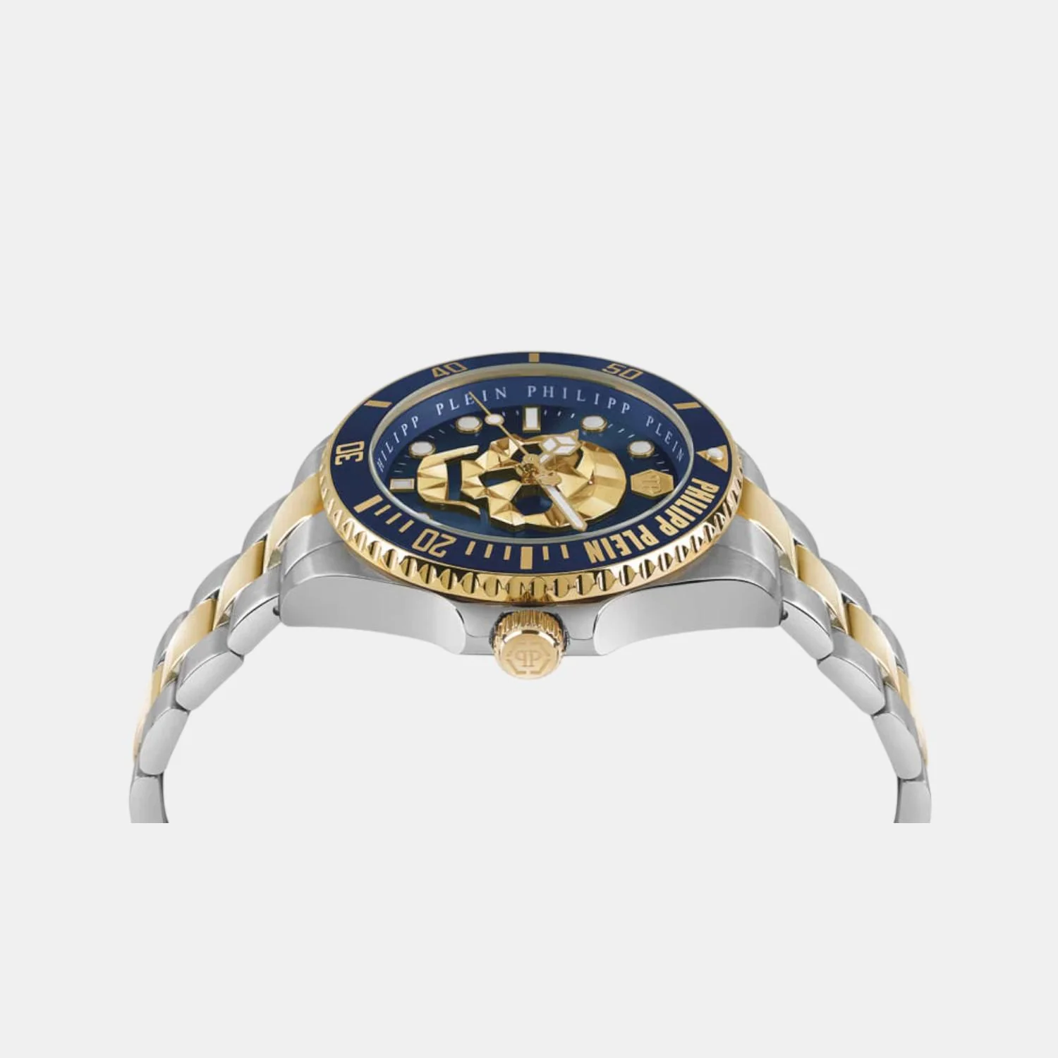 Men Quartz Blue Dial Analog Stainless Steel Watch PWOAA0722 - Image 3