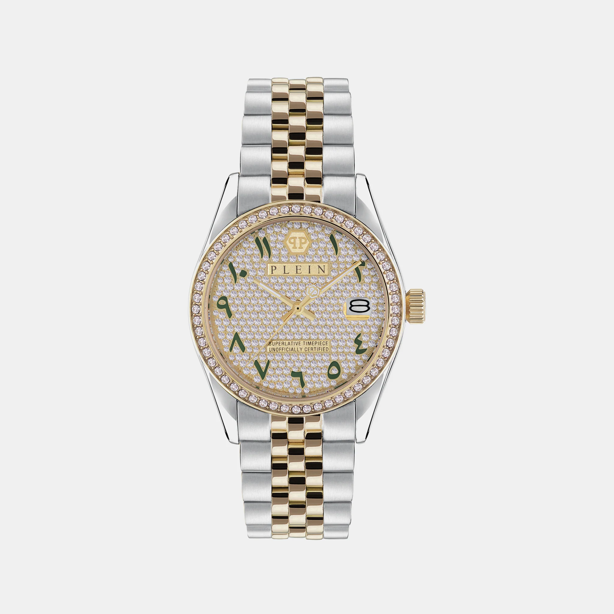 Street Couture Women Quartz Silver Dial Analog Stainless Steel Watch PWYAA0823
