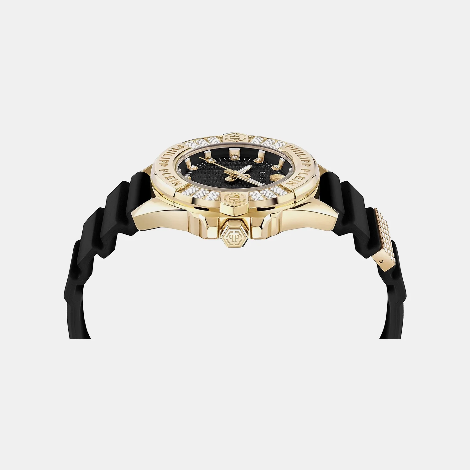 Women Quartz Black Dial Analog Silicone Watch PWOFA0225 - Image 2