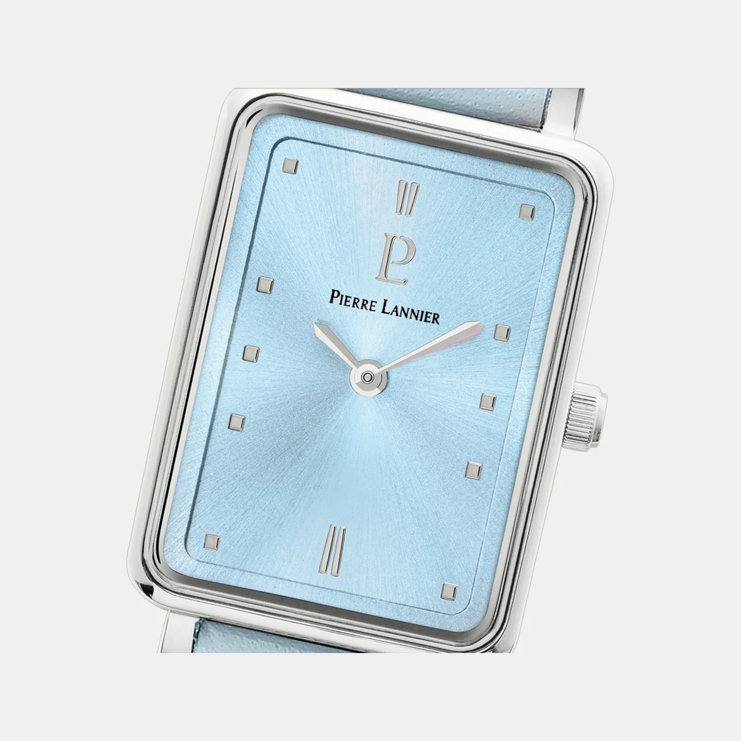 Ariane Women Quartz Blue Dial Analog Leather Watch 049D666 - Image 2