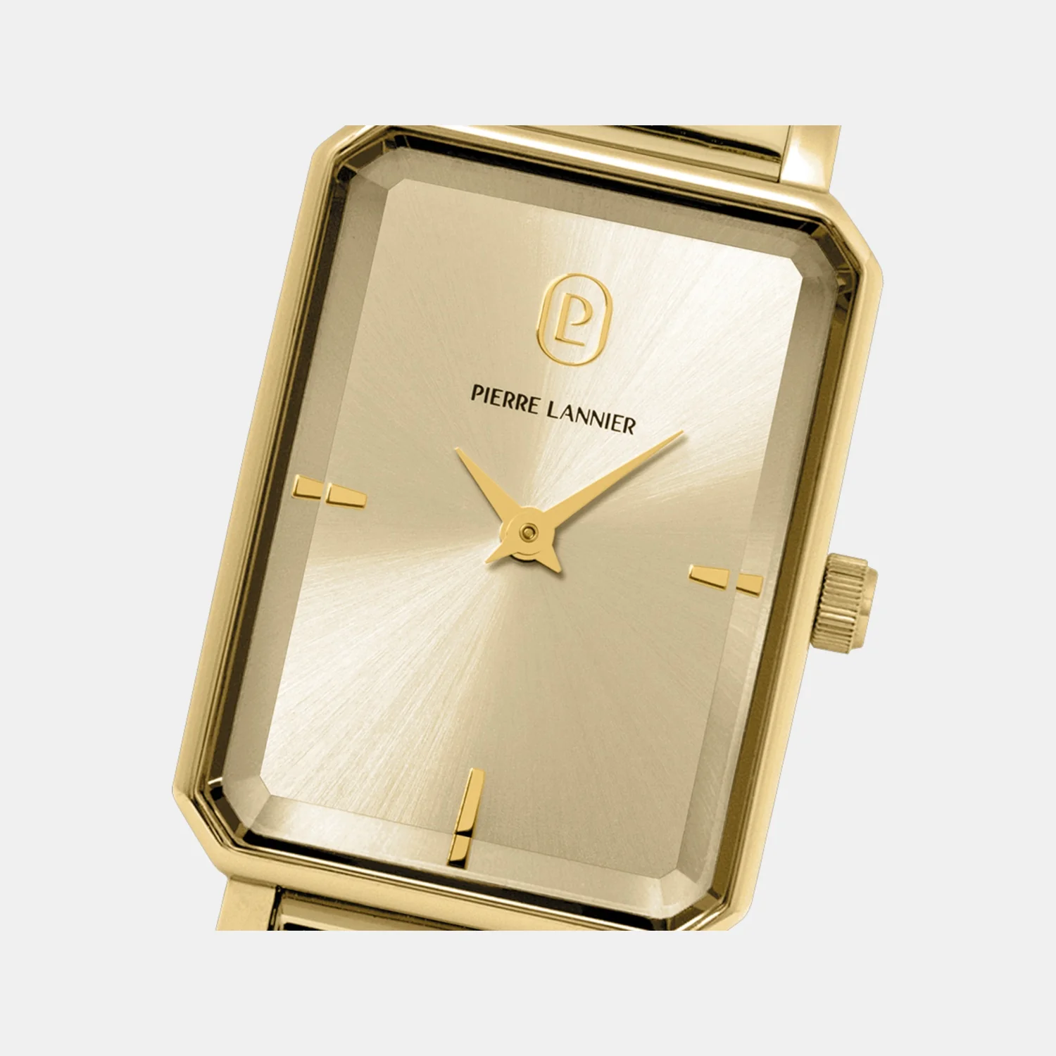 Ariane Women Quartz Gold Dial Analog Mesh Watch 006L542 - Image 4