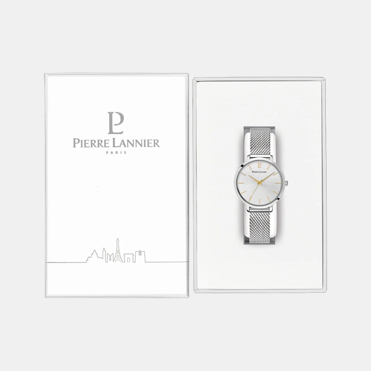 Chouquette Women Quartz Silver Dial Analog Stainless Steel Watch 034N621 - Image 5