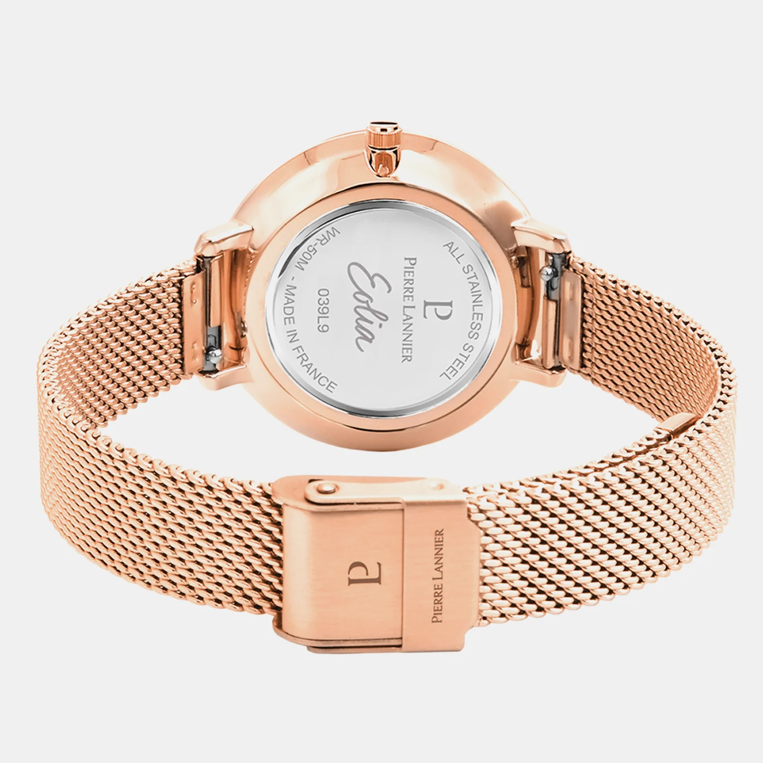Eolia Women Quartz White Dial Analog Mesh Watch 039L908 - Image 5