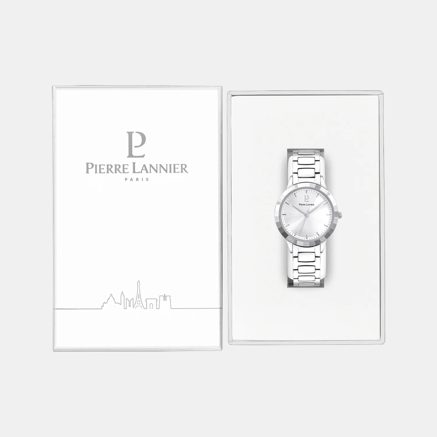 Galiera Women Quartz Silver Dial Analog Stainless Steel Watch 002H621 - Image 5