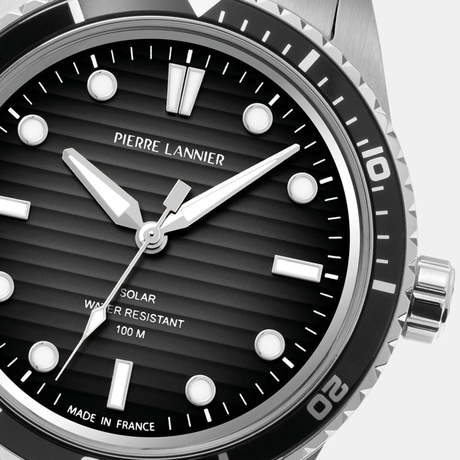 Inti Men Solar Grey Dial Analog Stainless Steel Watch 244H131 - Image 3