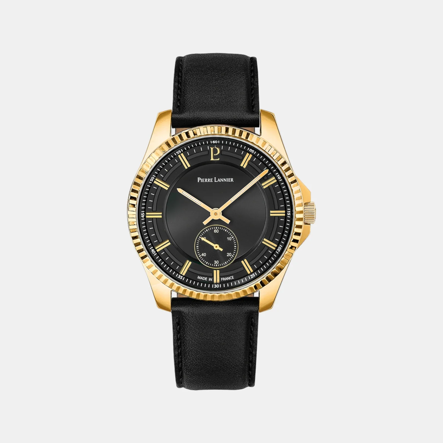 Metropolitain Men Quartz Black Dial Analog Leather Watch 247H033 - Image 2