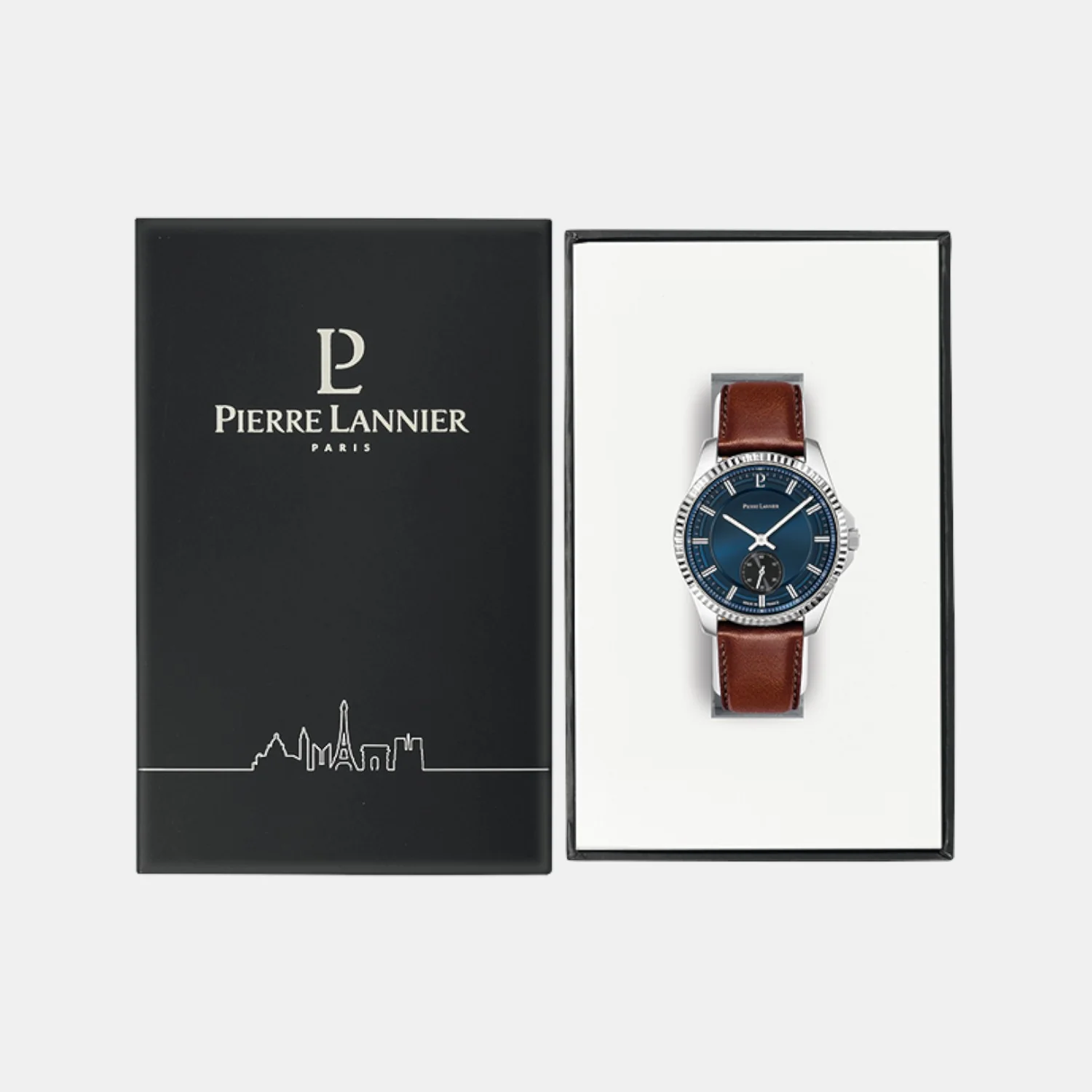 Metropolitain Men Quartz Blue Dial Analog Leather Watch 246G164 - Image 5