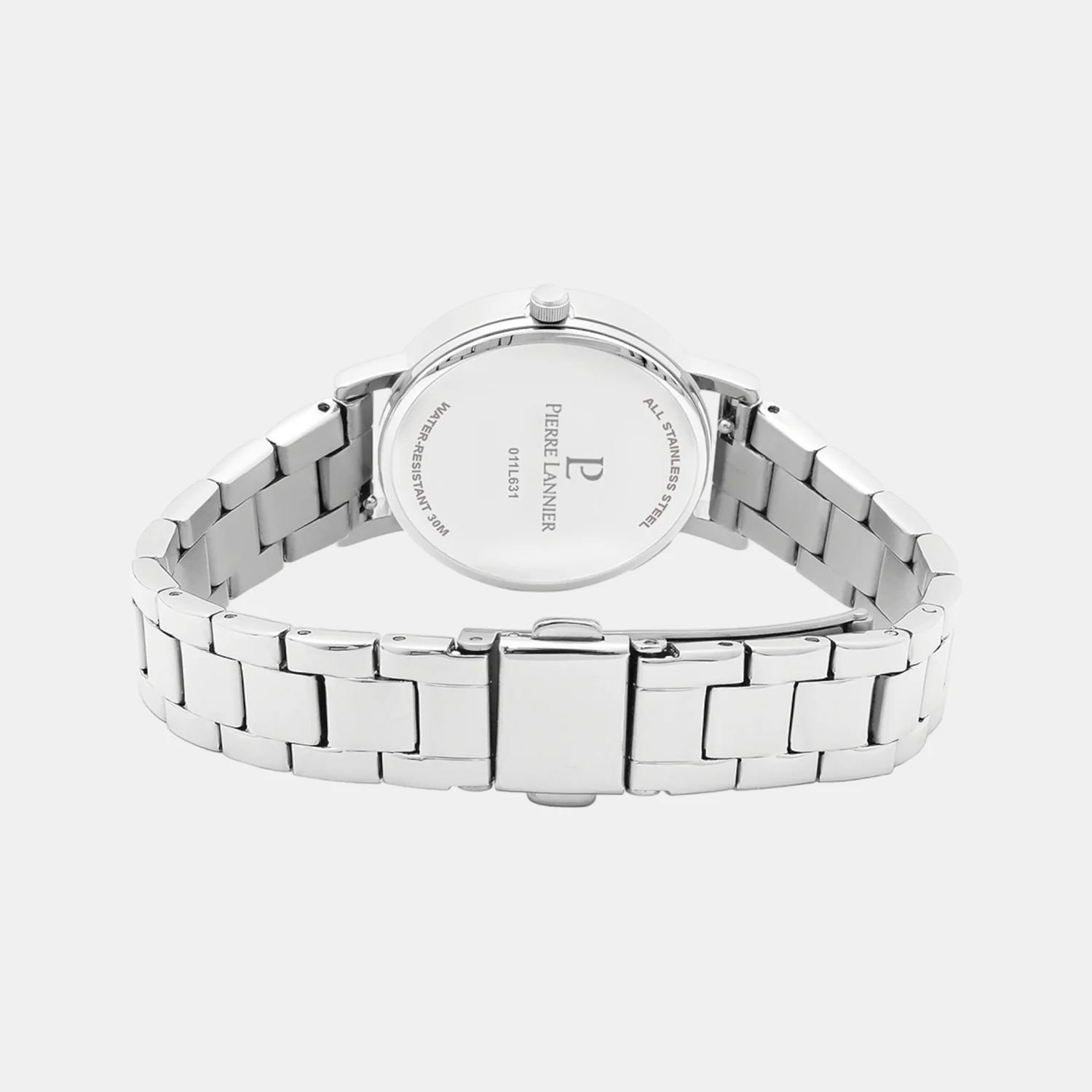 Multiples Women Quartz Black Dial Analog Stainless Steel Watch 011L631 - Image 4