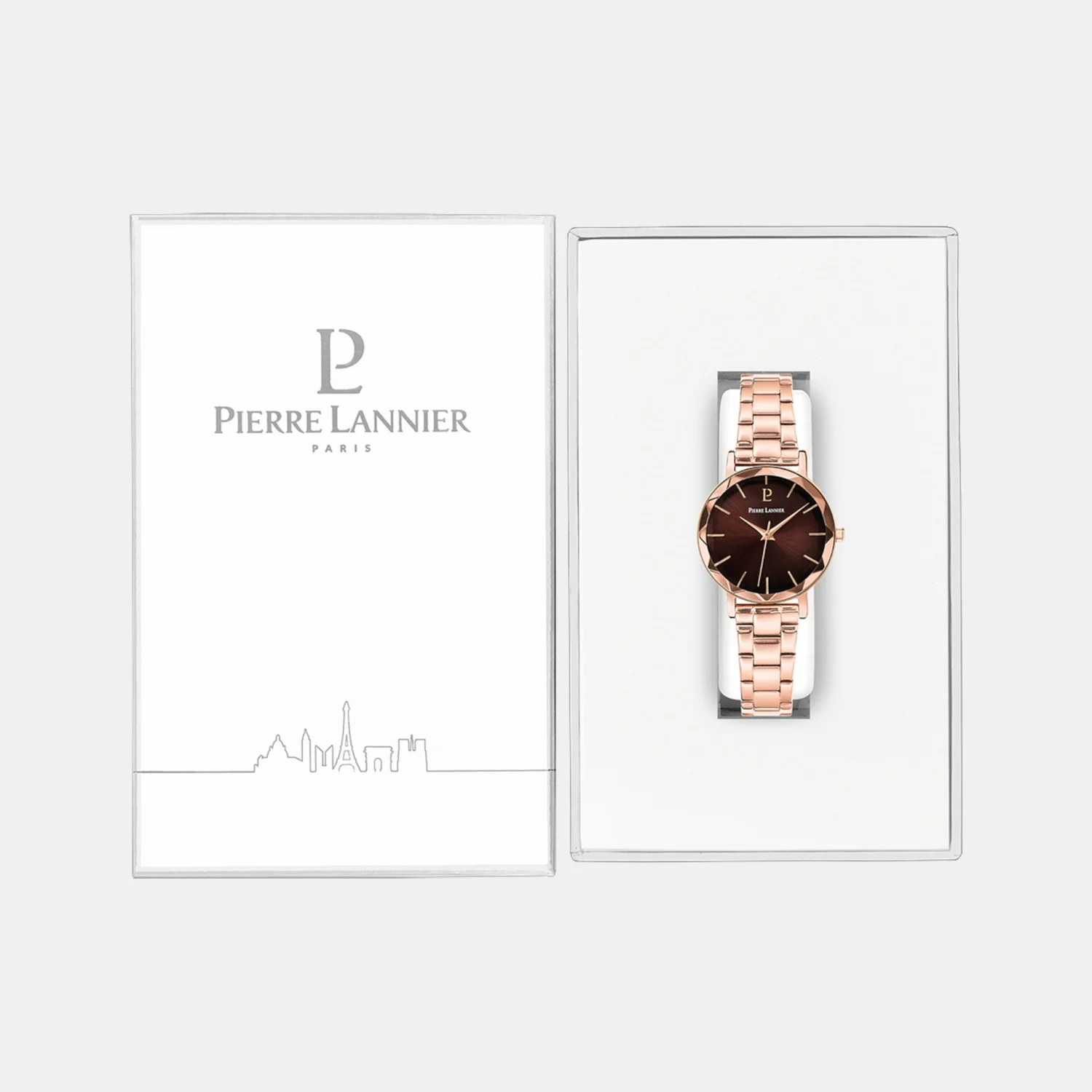 Multiples Women Quartz Brown Dial Analog Stainless Steel Watch 012P988 - Image 6