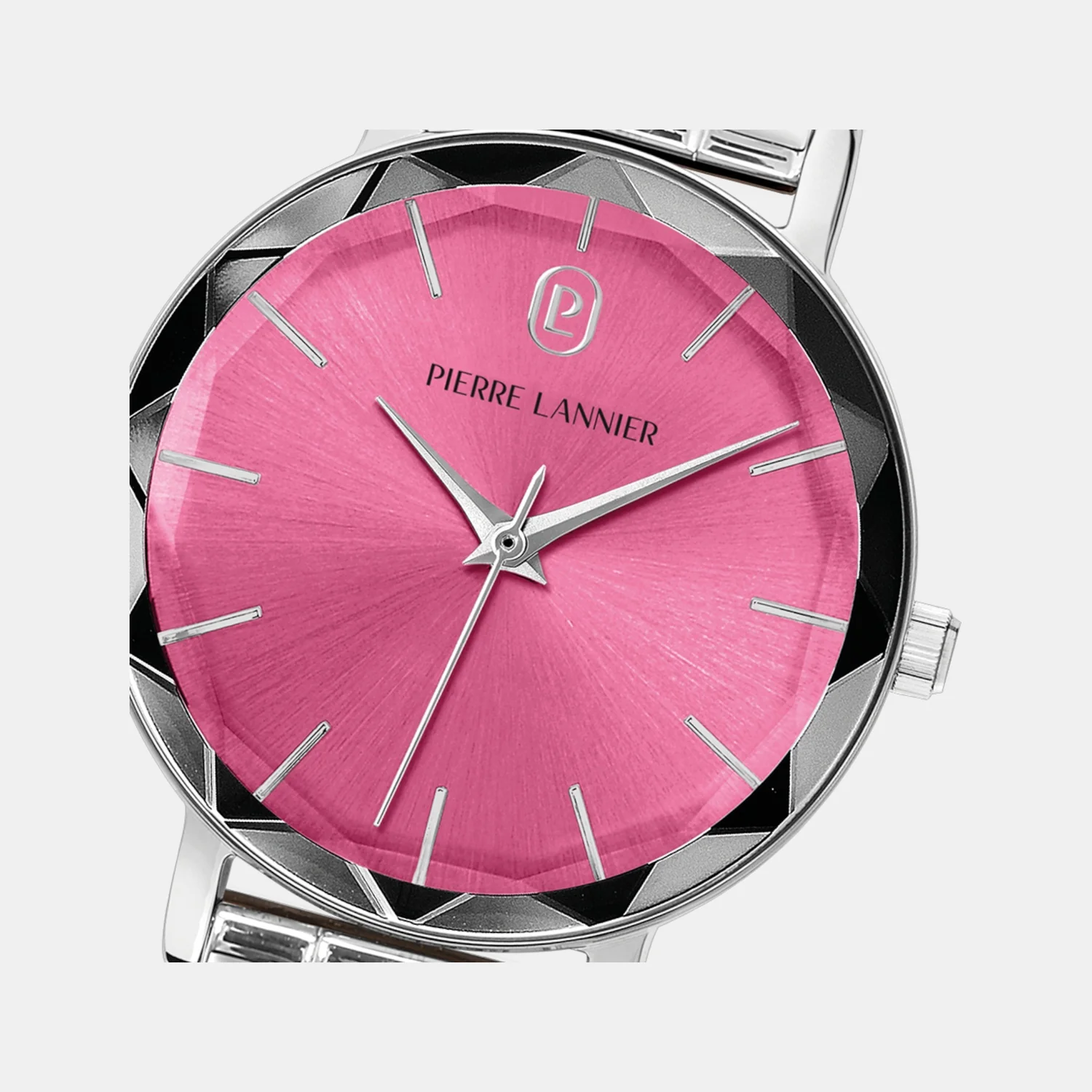 Multiples Women Quartz Rose Dial Analog Stainless Steel Watch 011L651 - Image 3
