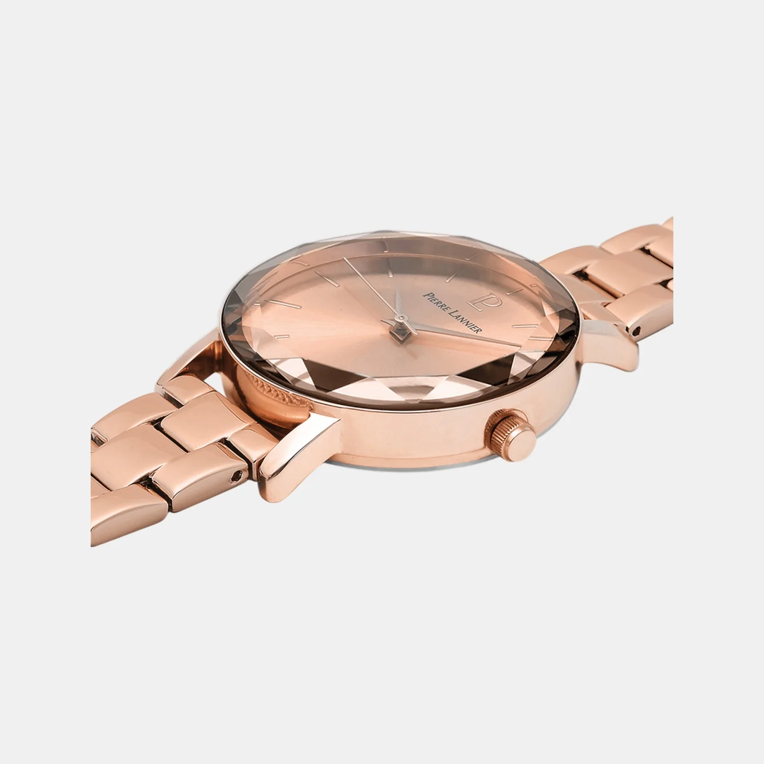 Multiples Women Quartz Rose Gold Dial Analog Stainless Steel Watch 012P958 - Image 3