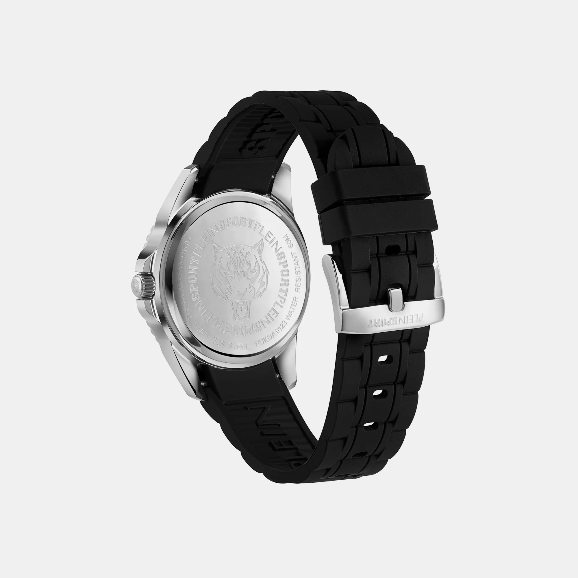 Glam Women Quartz Black Dial Analog Silicone Watch PSKBA0123 - Image 2
