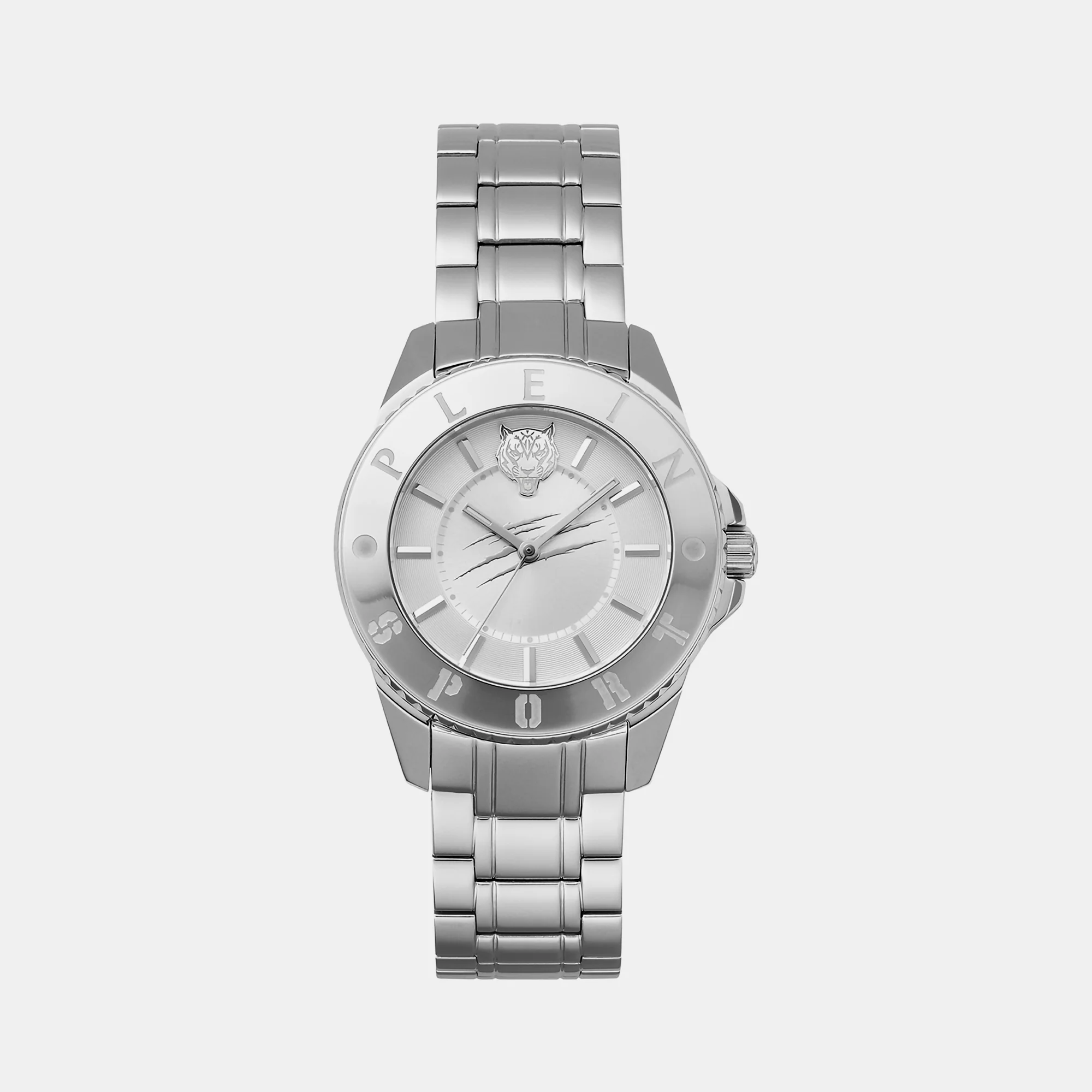 Glam Women Quartz Silver Dial Analog Stainless Steel Watch PSKBA0623
