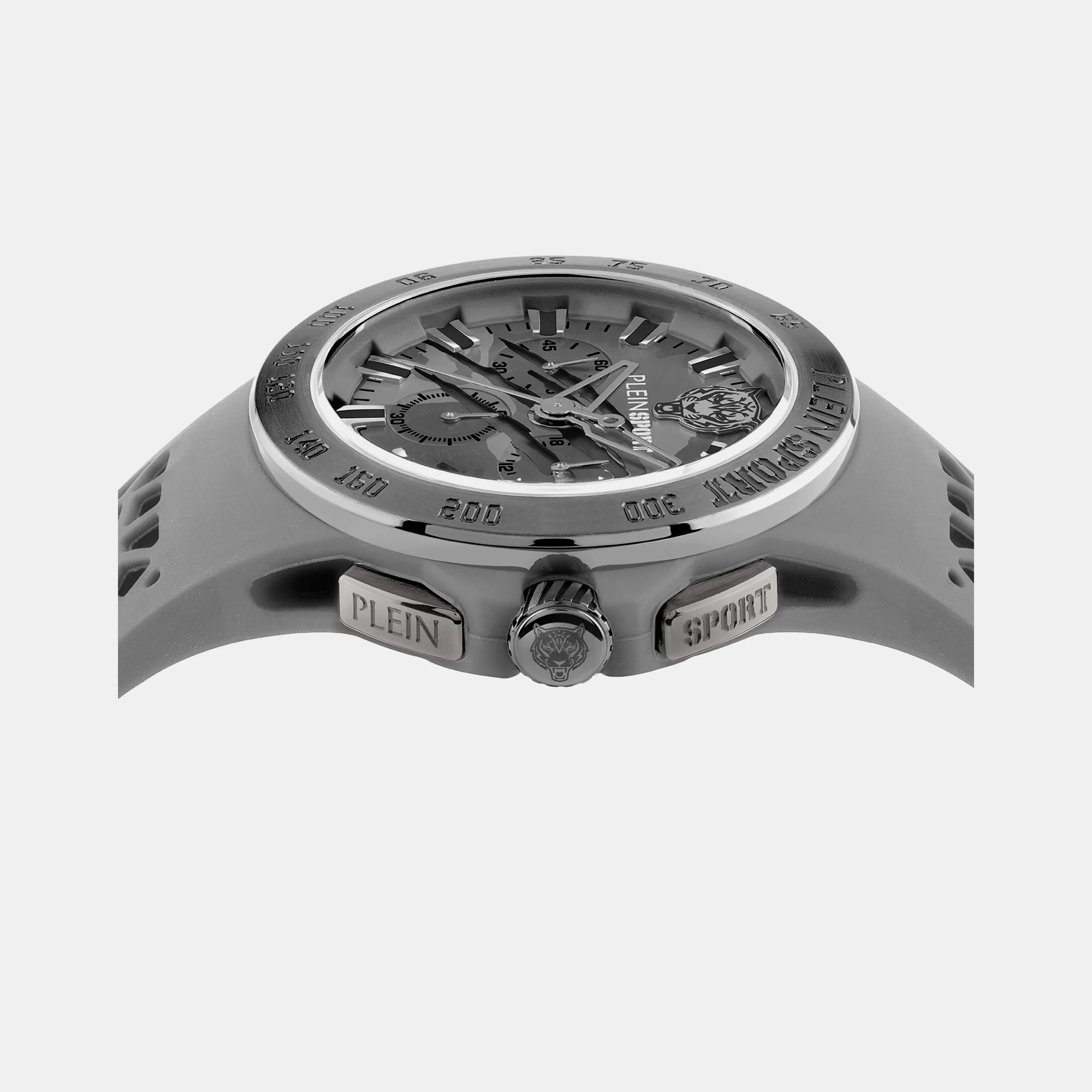 Thunderstorm Men Quartz Grey Dial Chronograph Silicone Watch PSABA0523 - Image 3