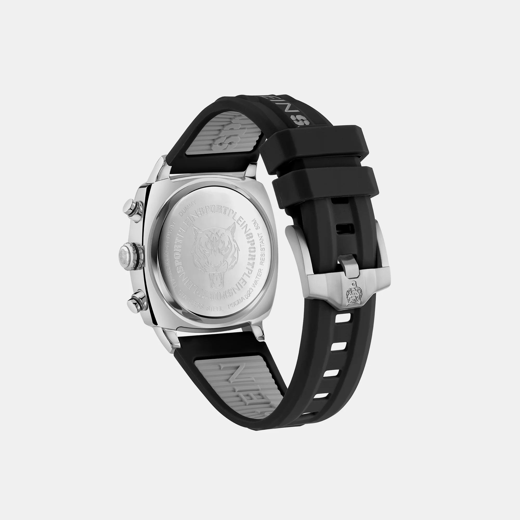 Wildcat Men Quartz Black Dial Chronograph Silicone Watch PSGBA0623 - Image 2