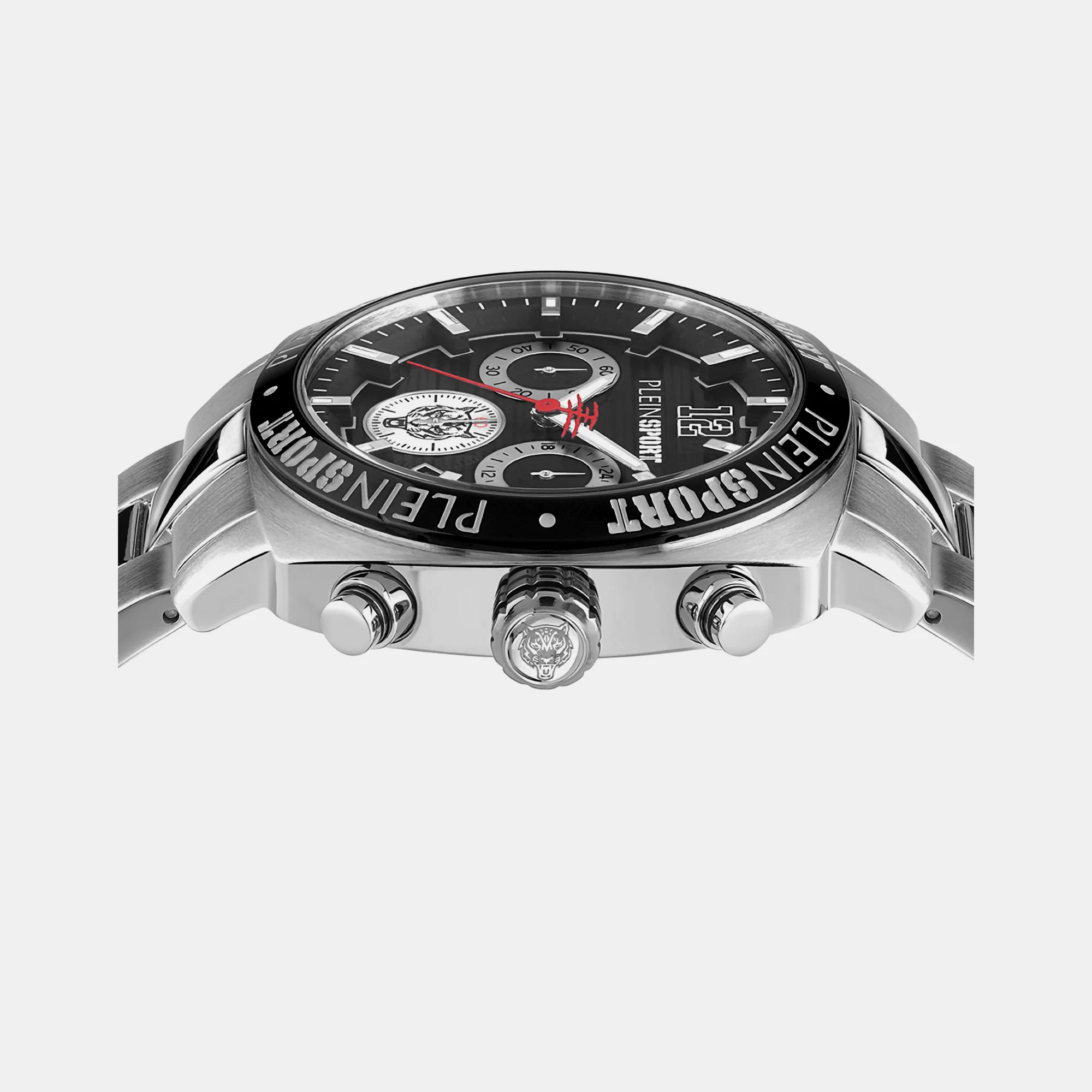 Wildcat Men Quartz Black Dial Chronograph Stainless Steel Watch PSGBA1123 - Image 3