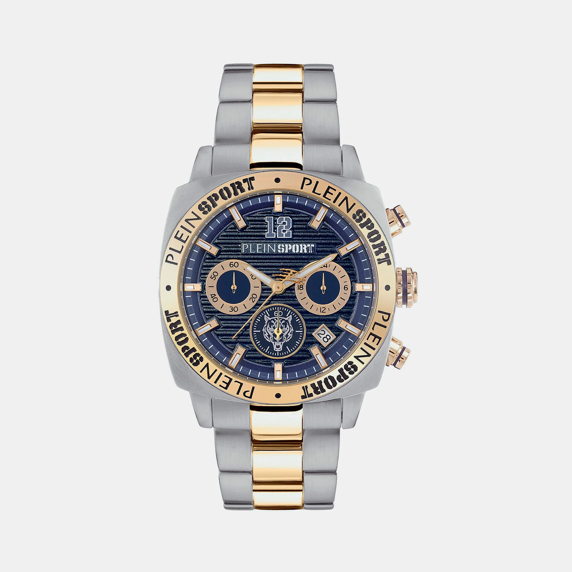 Wildcat Men Quartz Blue Dial Chronograph Stainless Steel Watch PSGBA1223