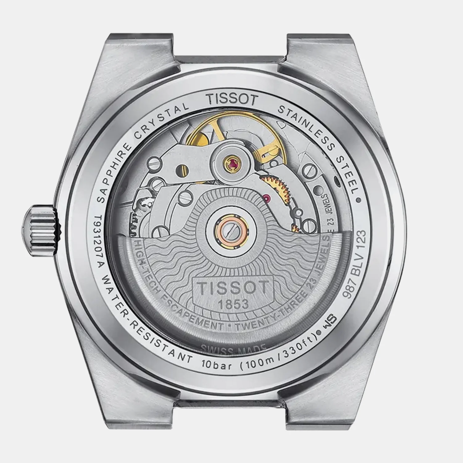 PRX Women Automatic White Mother Of Pearl Dial Analog Stainless Steel Watch T931.207.41.111.00 - Image 4