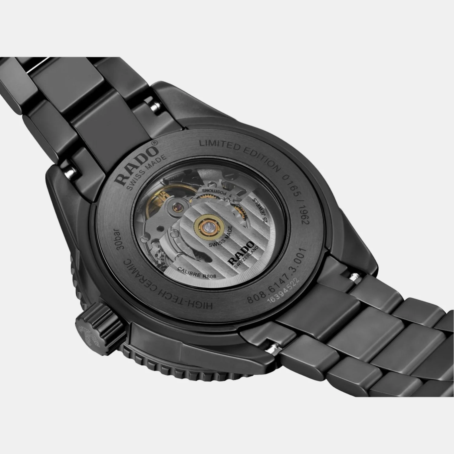 Captain Cook Men Automatic Black Dial Analog Ceramic Watch R32147162 - Image 4